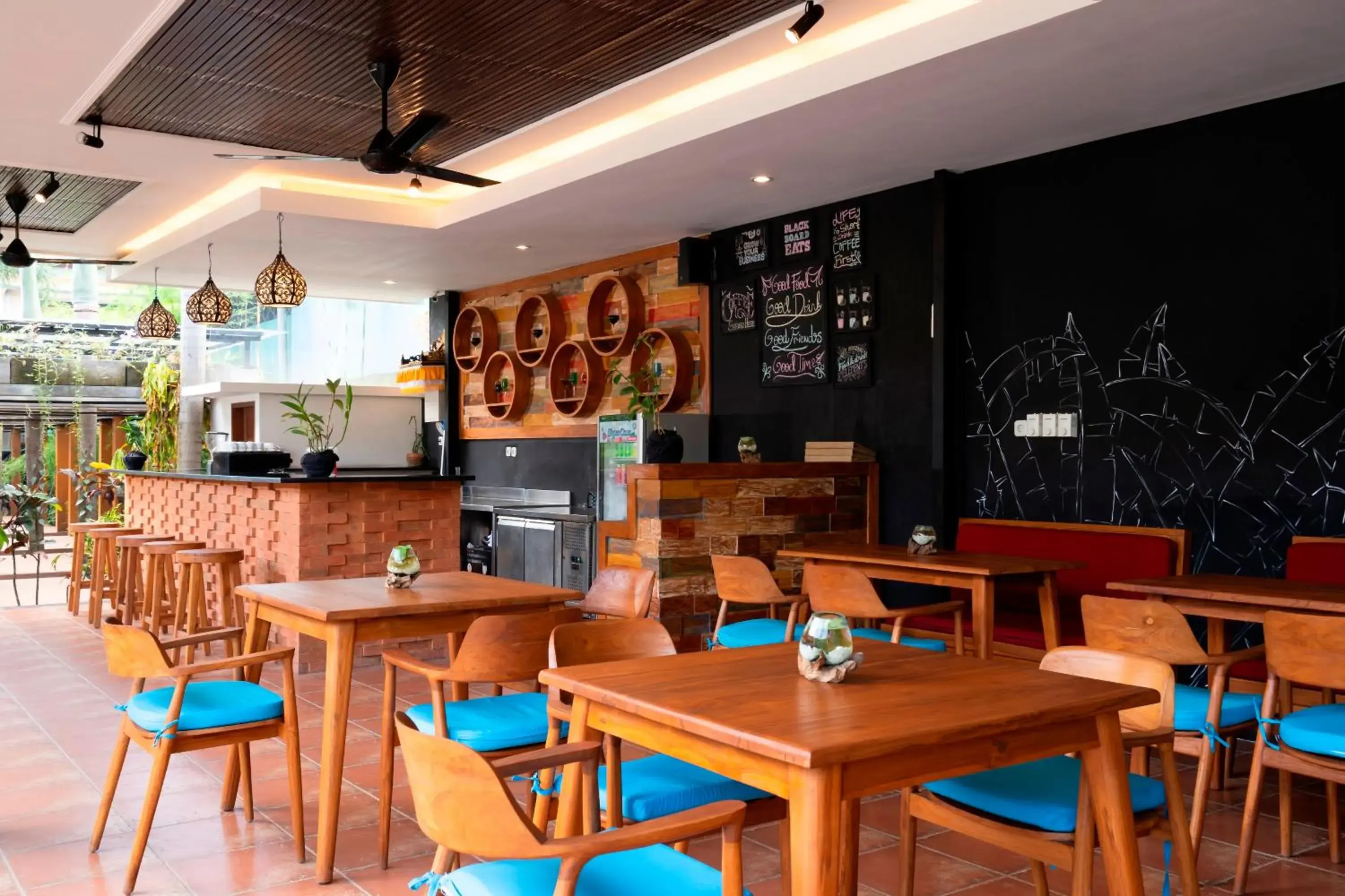 Restaurant/places to eat in Freddies Resort & Villas Ubud by Kanaya Hospitality Restaurant/places to eat in Freddies Resort & Villas Ubud by Kanaya Hospitality