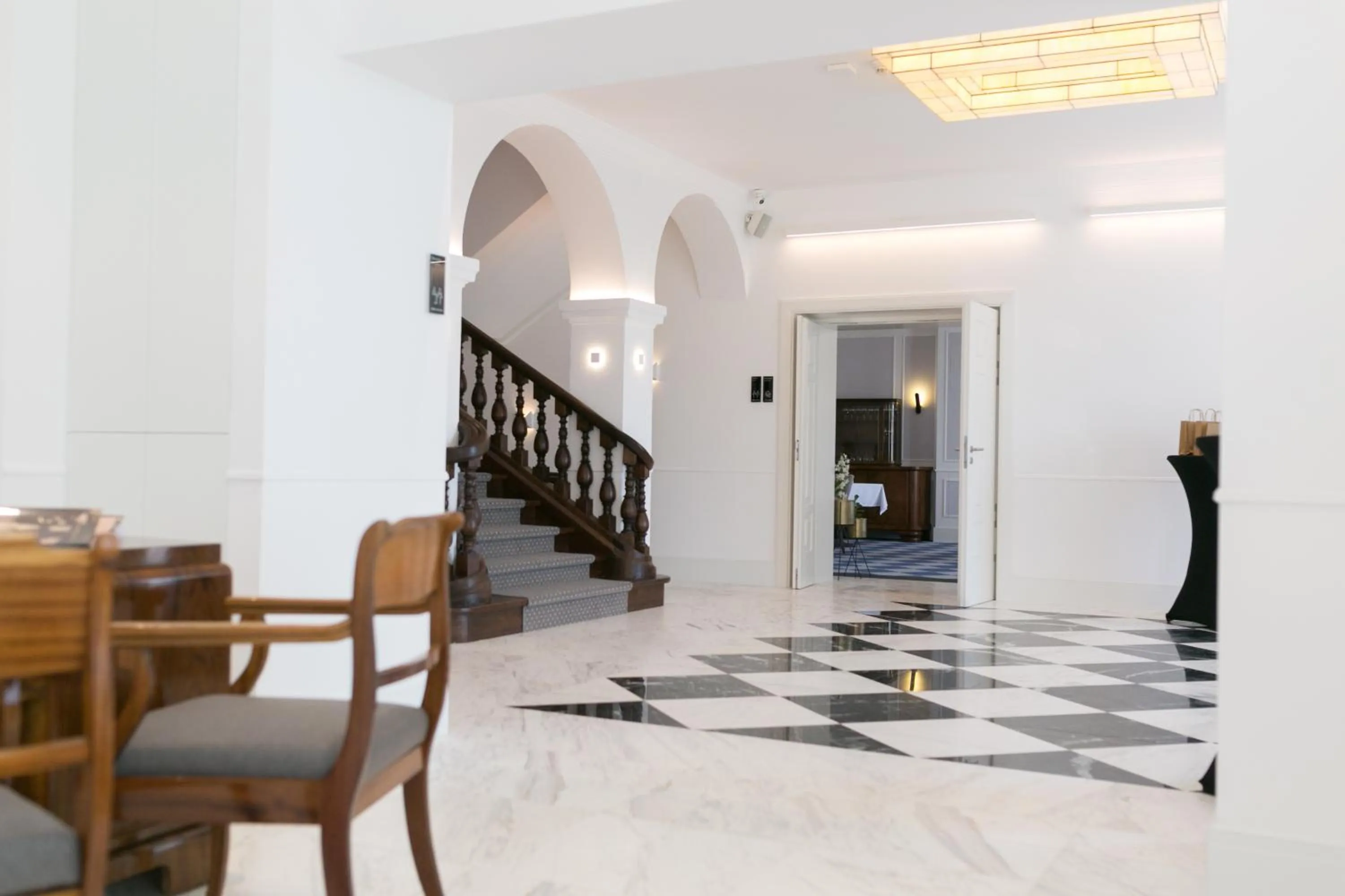 Lobby or reception in Pałac Komierowo