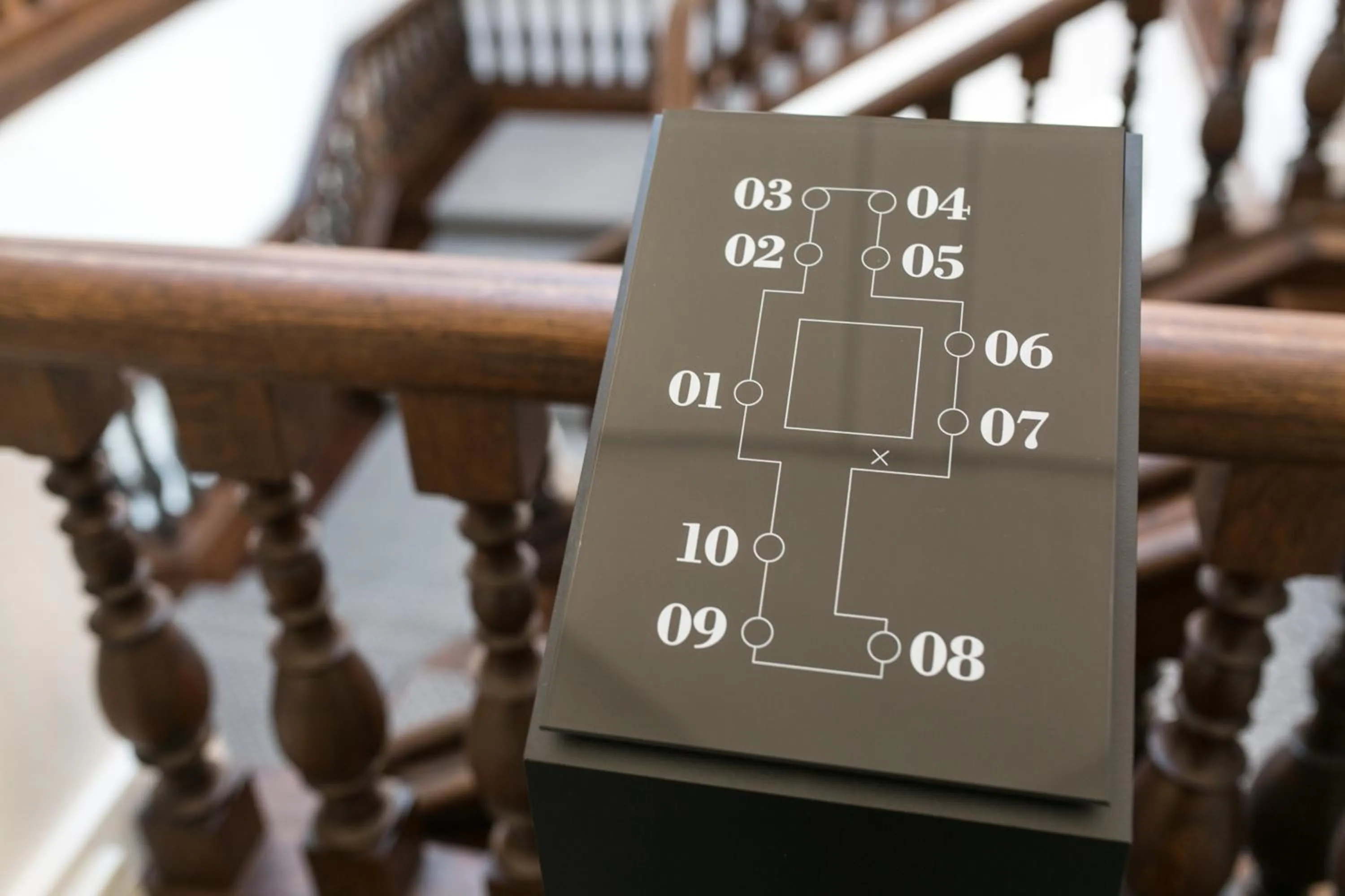 Floor plan in Pałac Komierowo