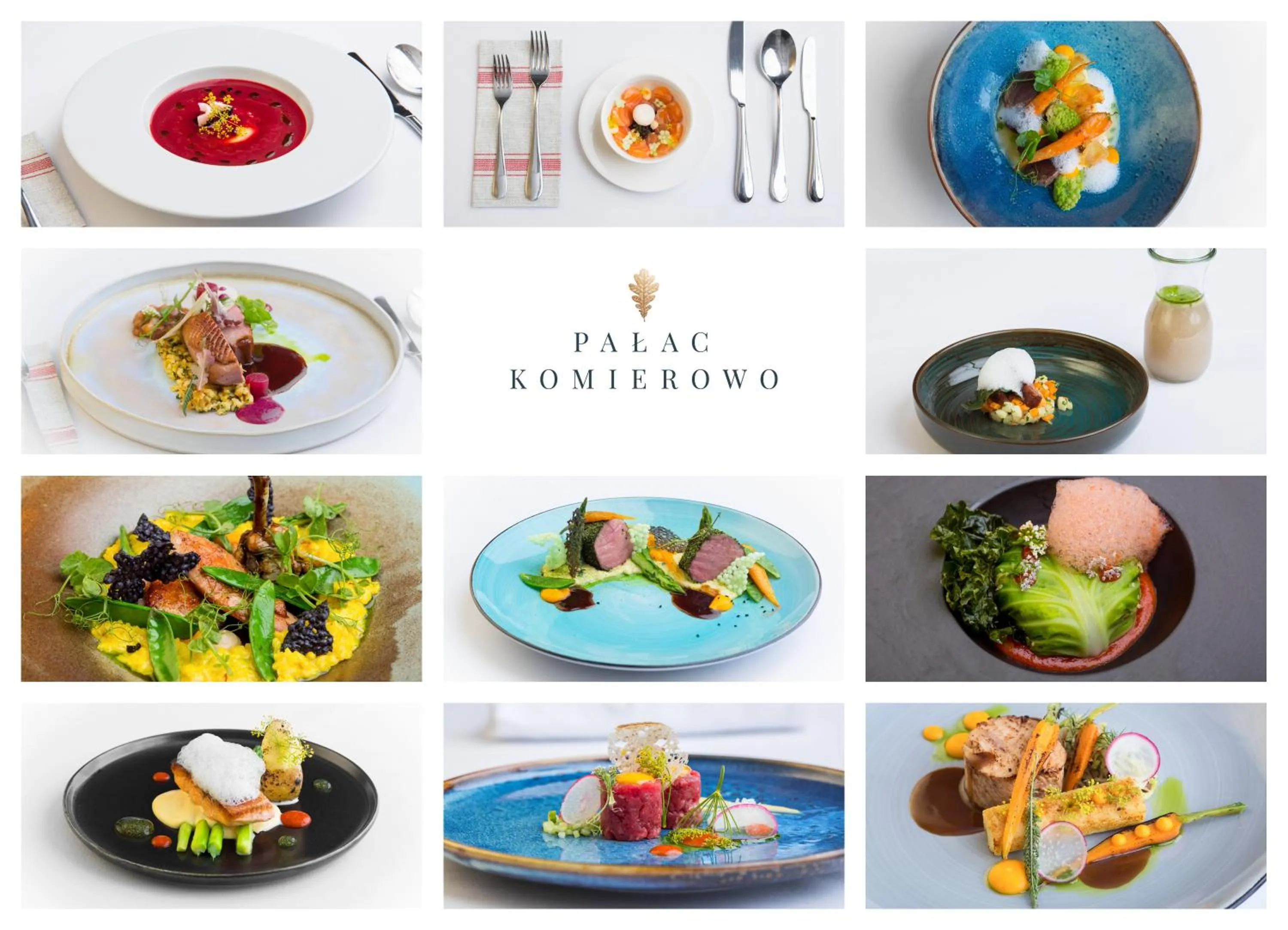 Food and drinks in Pałac Komierowo