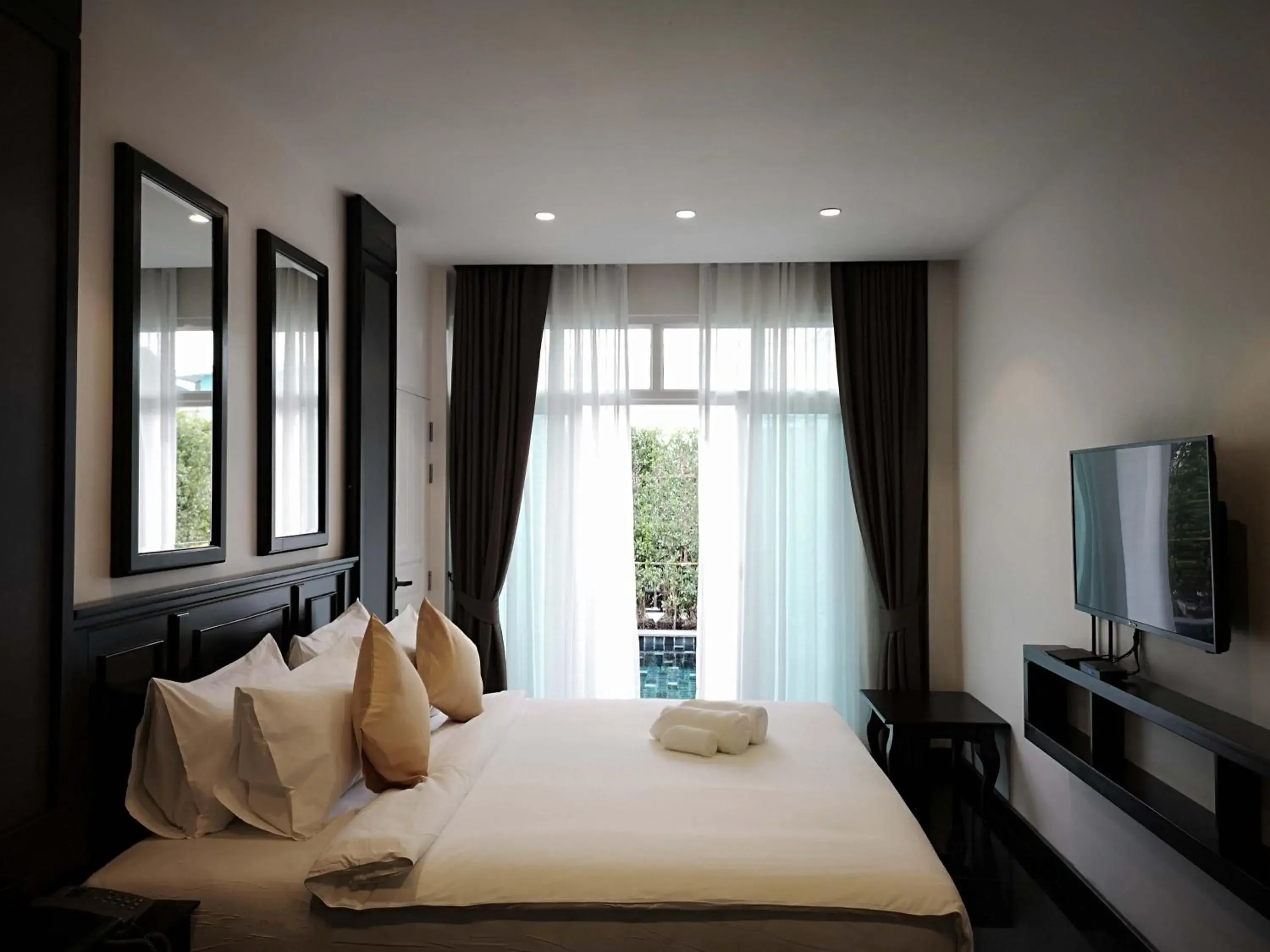 Bed in T Villas Hua Hin Bed in T Villas Hua Hin