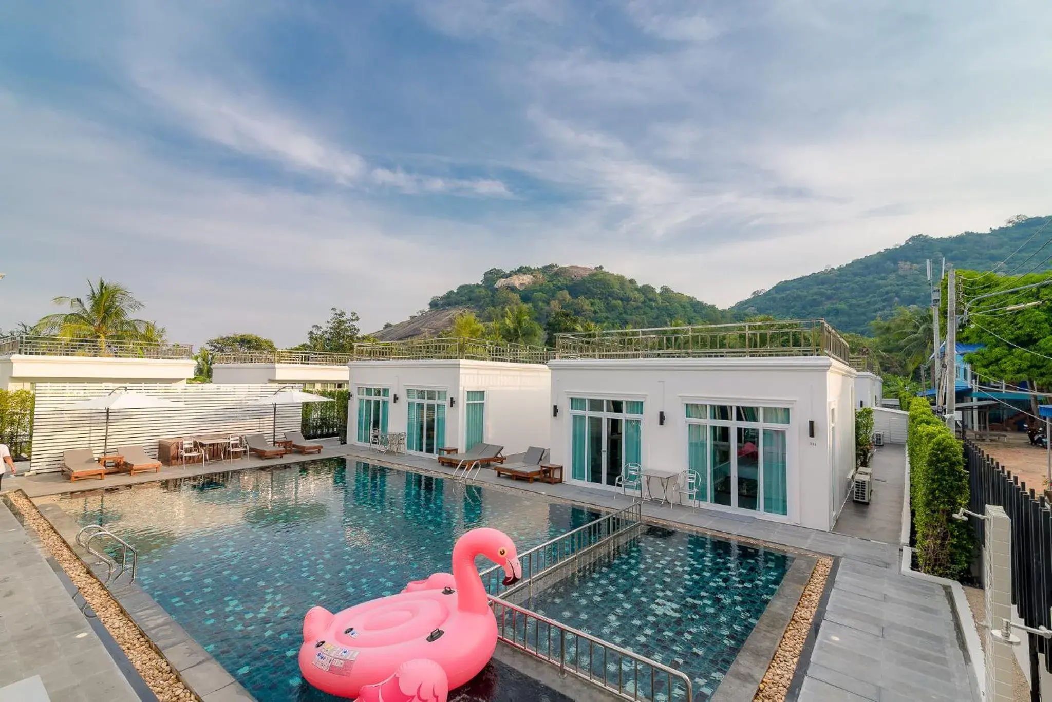 Swimming pool in T Villas Hua Hin Swimming pool in T Villas Hua Hin