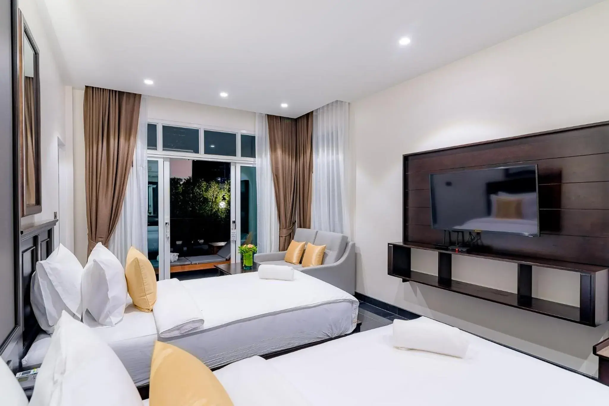 Bed in T Villas Hua Hin Bed in T Villas Hua Hin