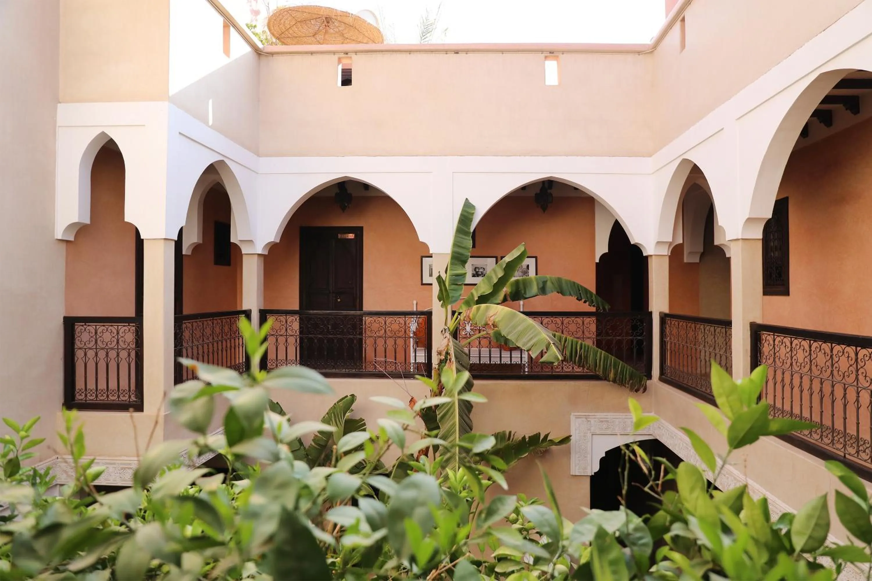 Patio in Riad l'Oiseau du Paradis