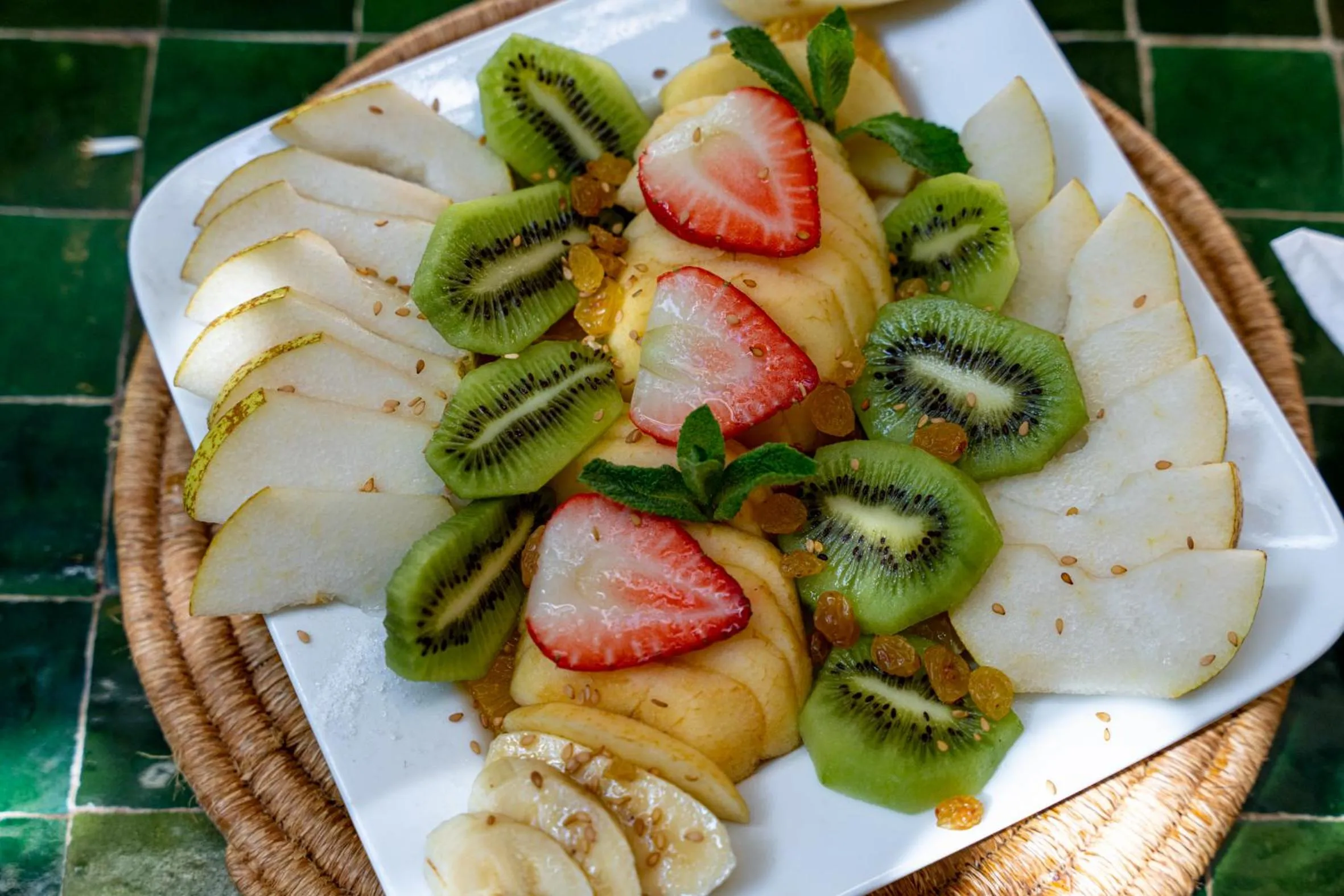 Food and drinks in Riad l'Oiseau du Paradis