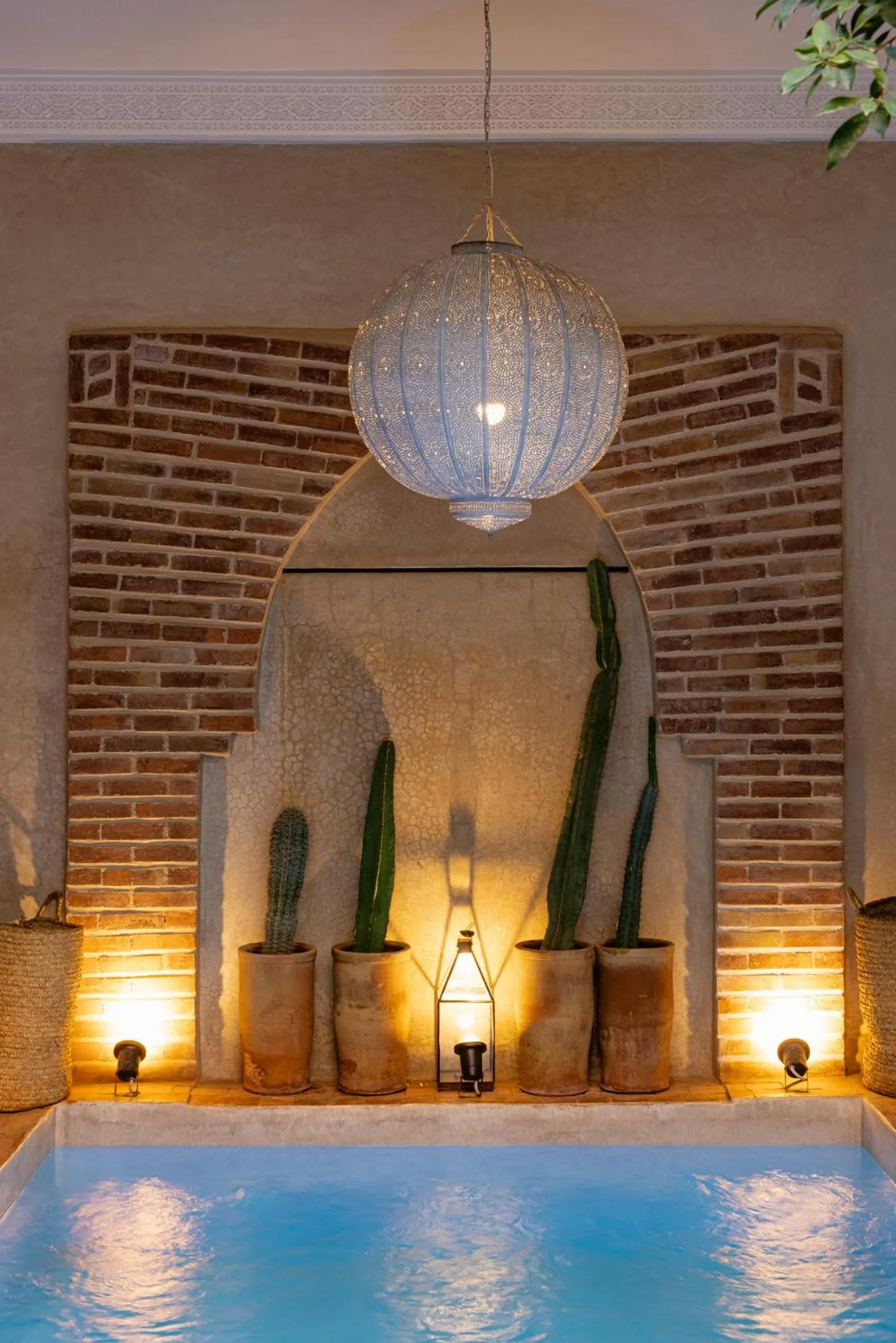 Swimming pool in Riad l'Oiseau du Paradis