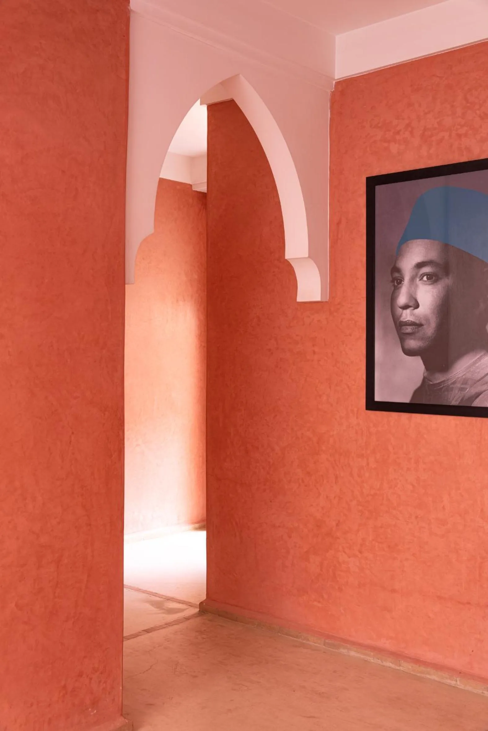 Decorative detail in Riad l'Oiseau du Paradis