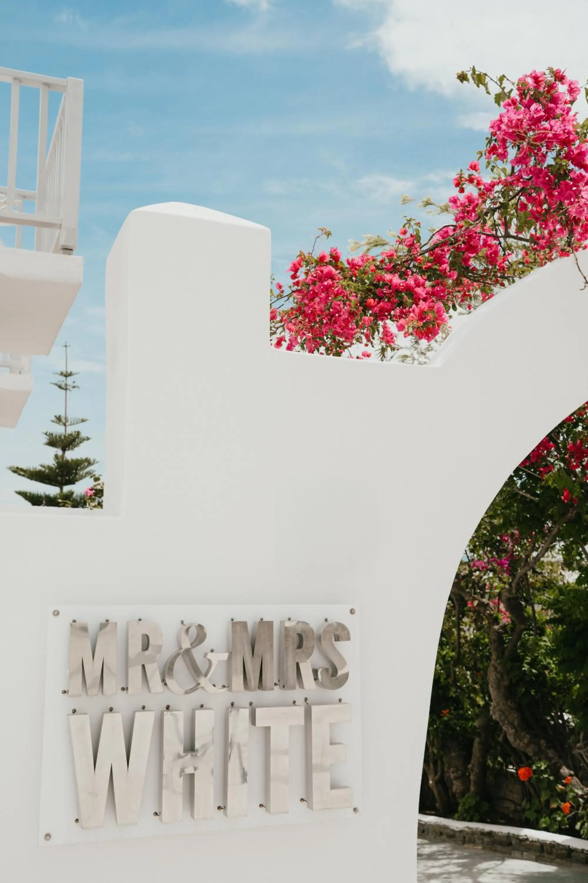 Property building in Mr and Mrs White Paros