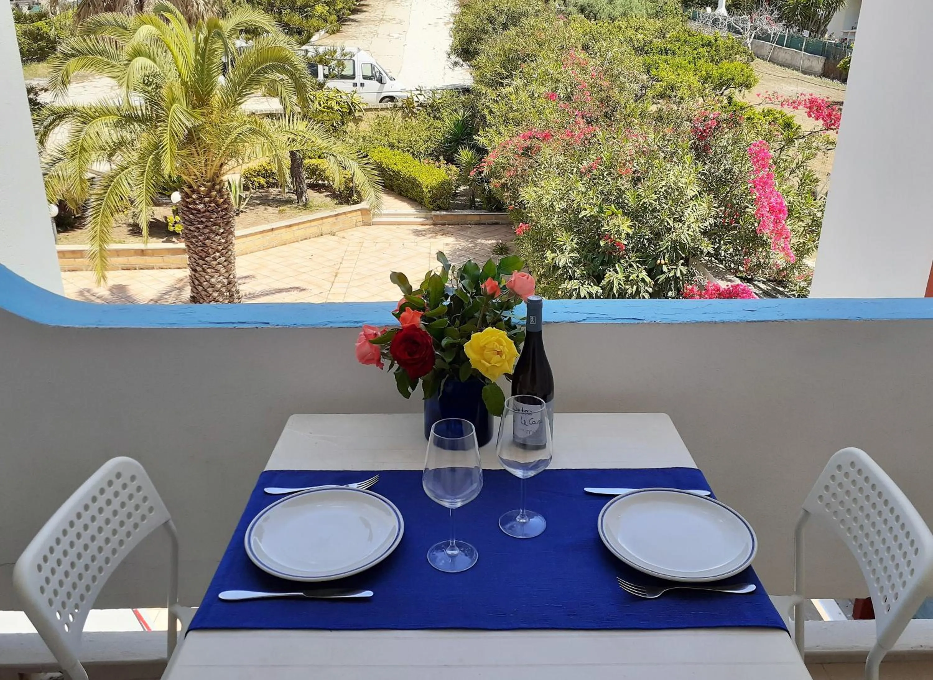 Balcony/Terrace in Residence Le 4 Stagioni