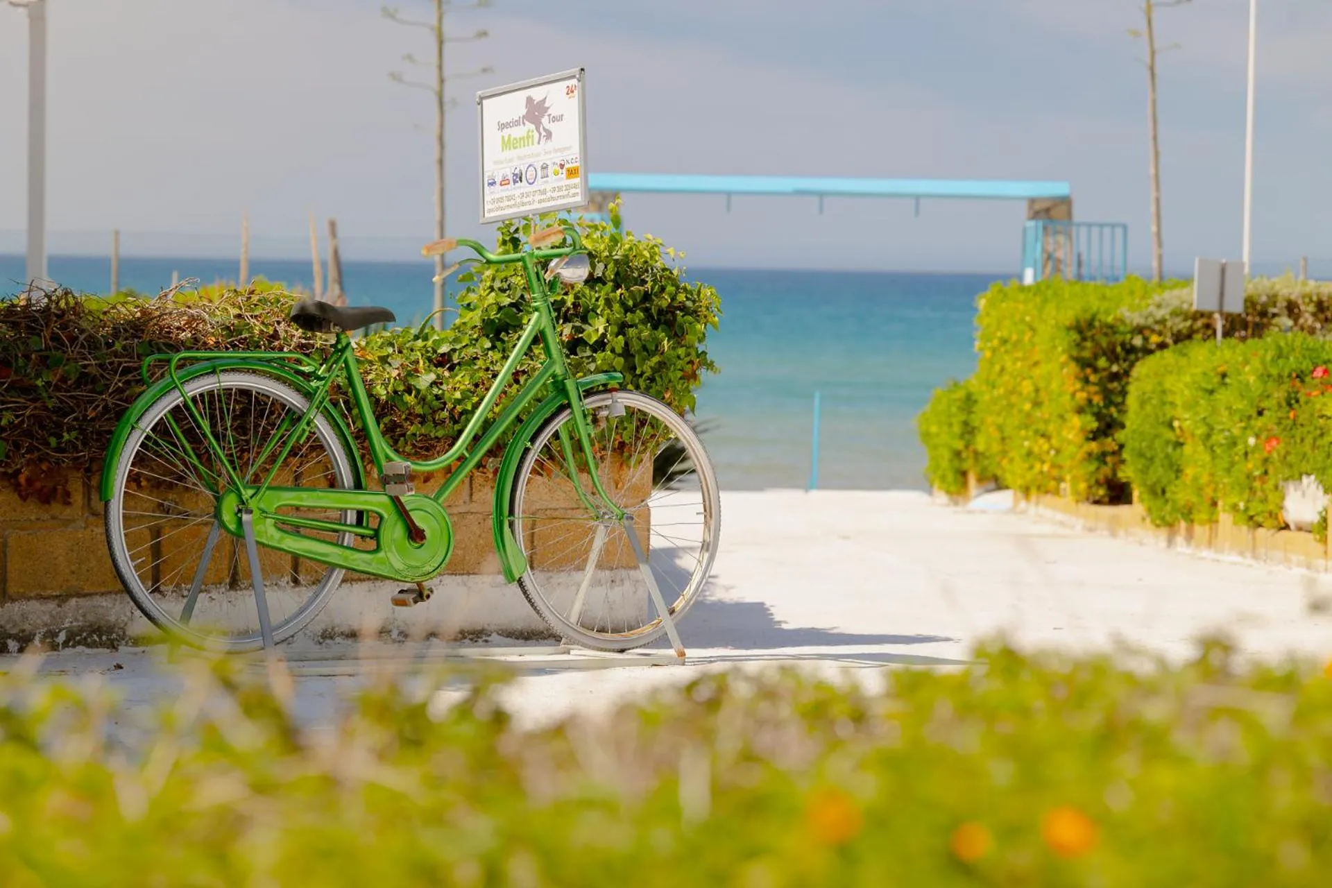 Sea view in Residence Le 4 Stagioni