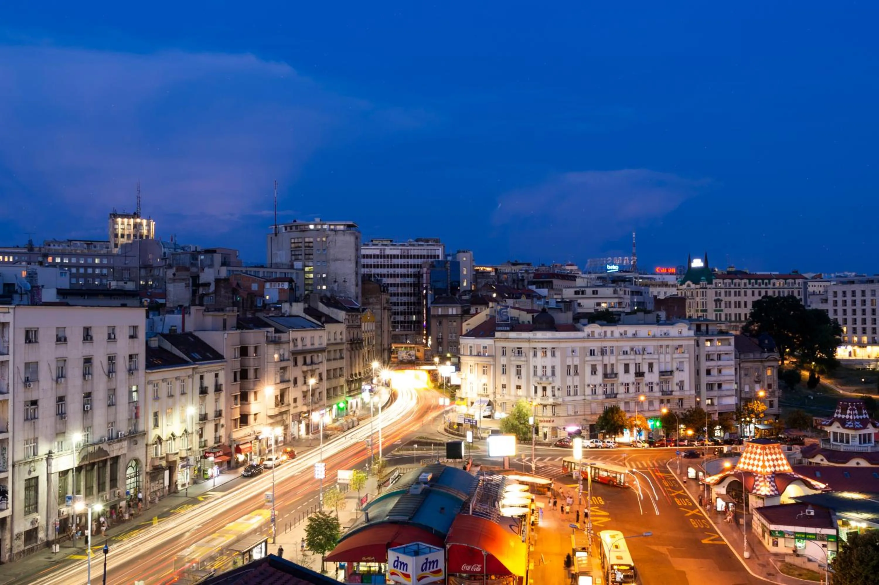 Text overlay in Amsterdam Hotel