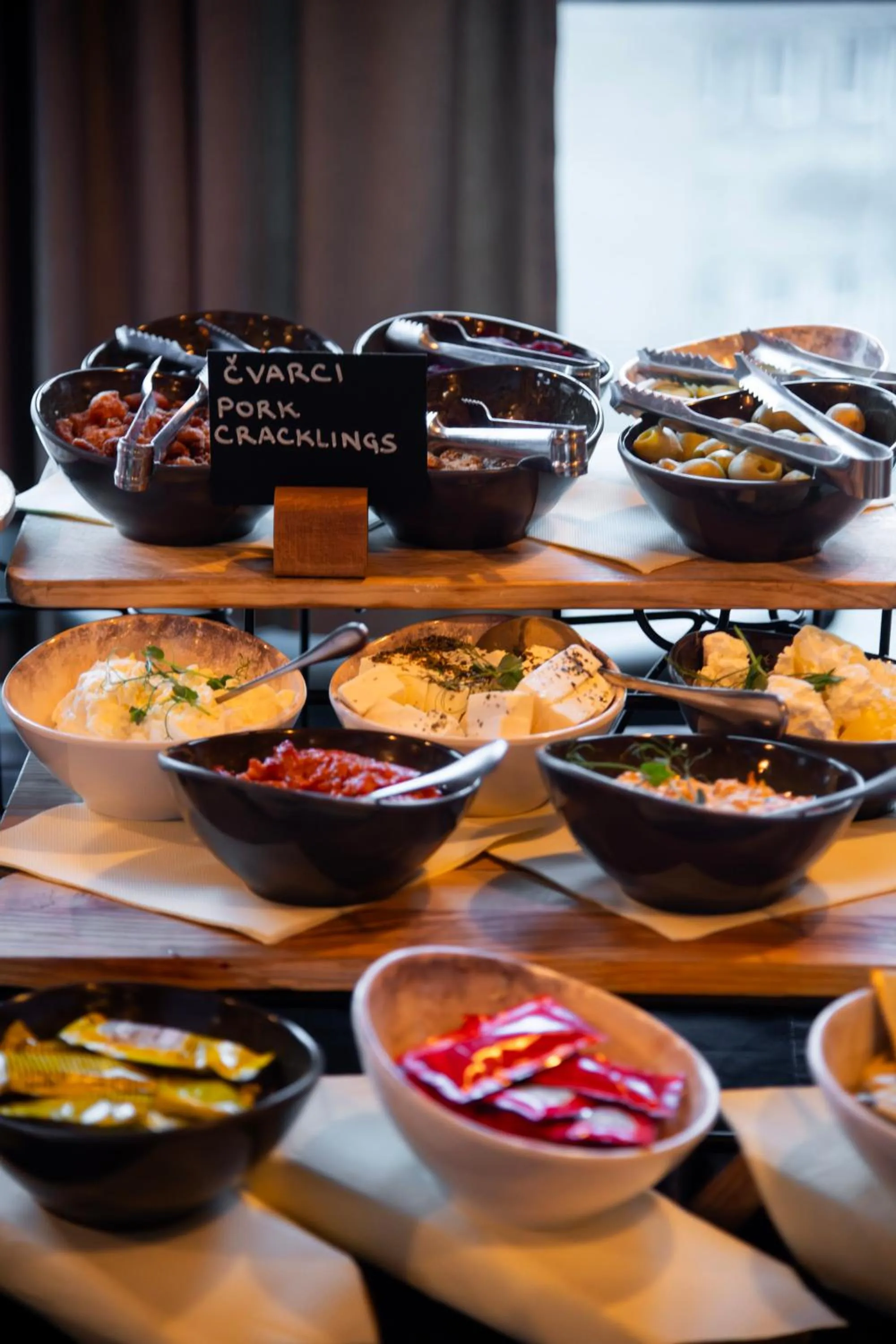 Buffet breakfast in Amsterdam Hotel