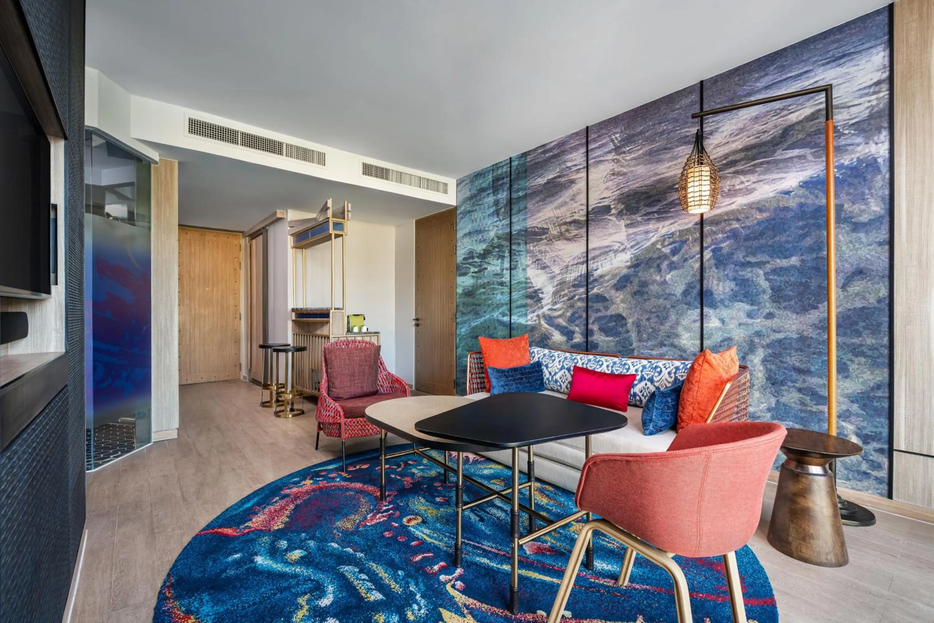 Seating area in Hotel Indigo Phuket Patong by IHG