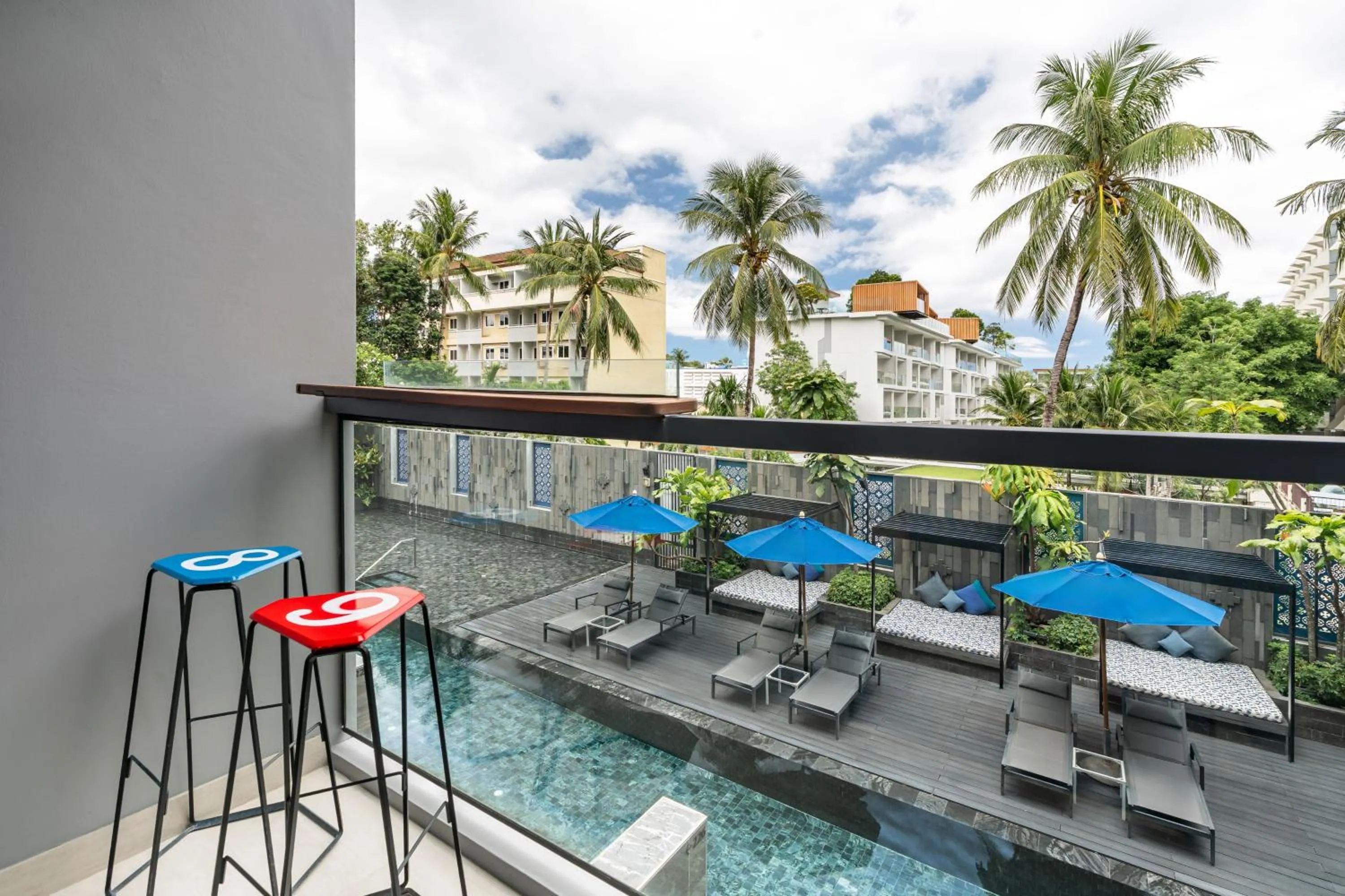 Pool view in Hotel Indigo Phuket Patong by IHG
