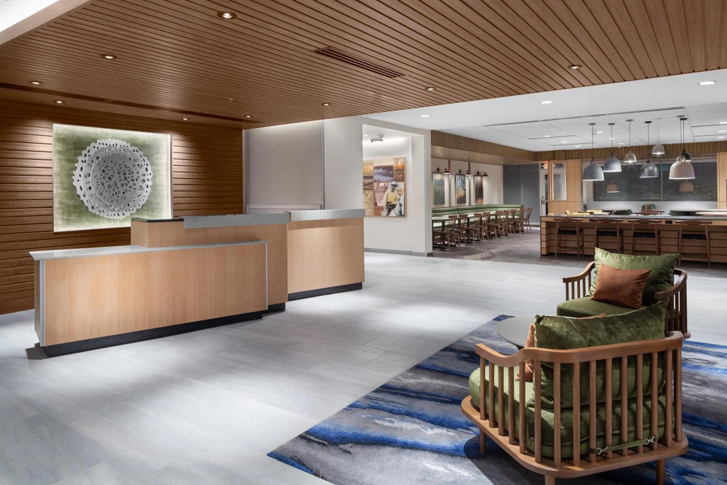 Lobby or reception in Fairfield Inn & Suites by Marriott Kenosha Pleasant Prairie