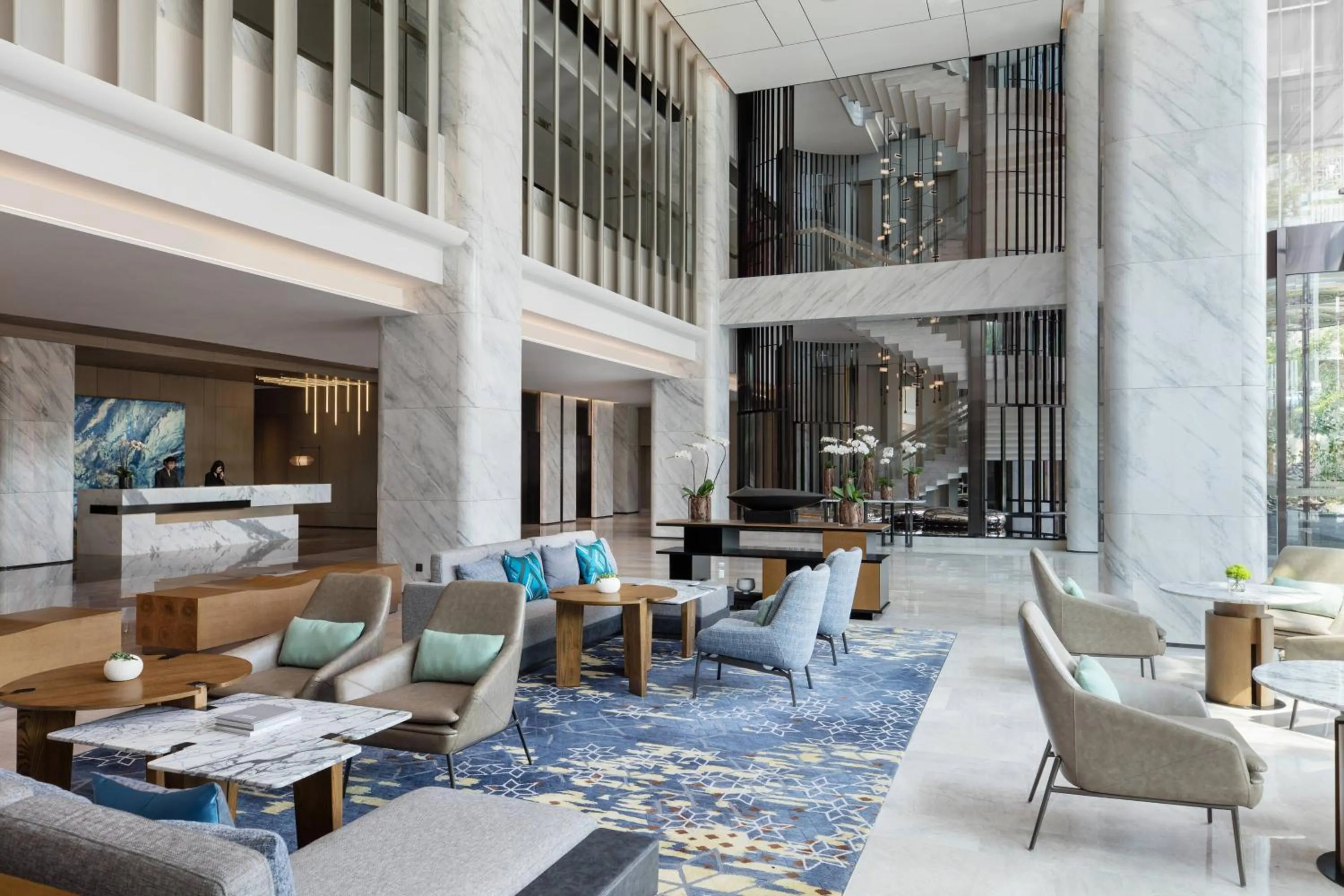 Lobby or reception in Courtyard by Marriott Shenzhen Northwest