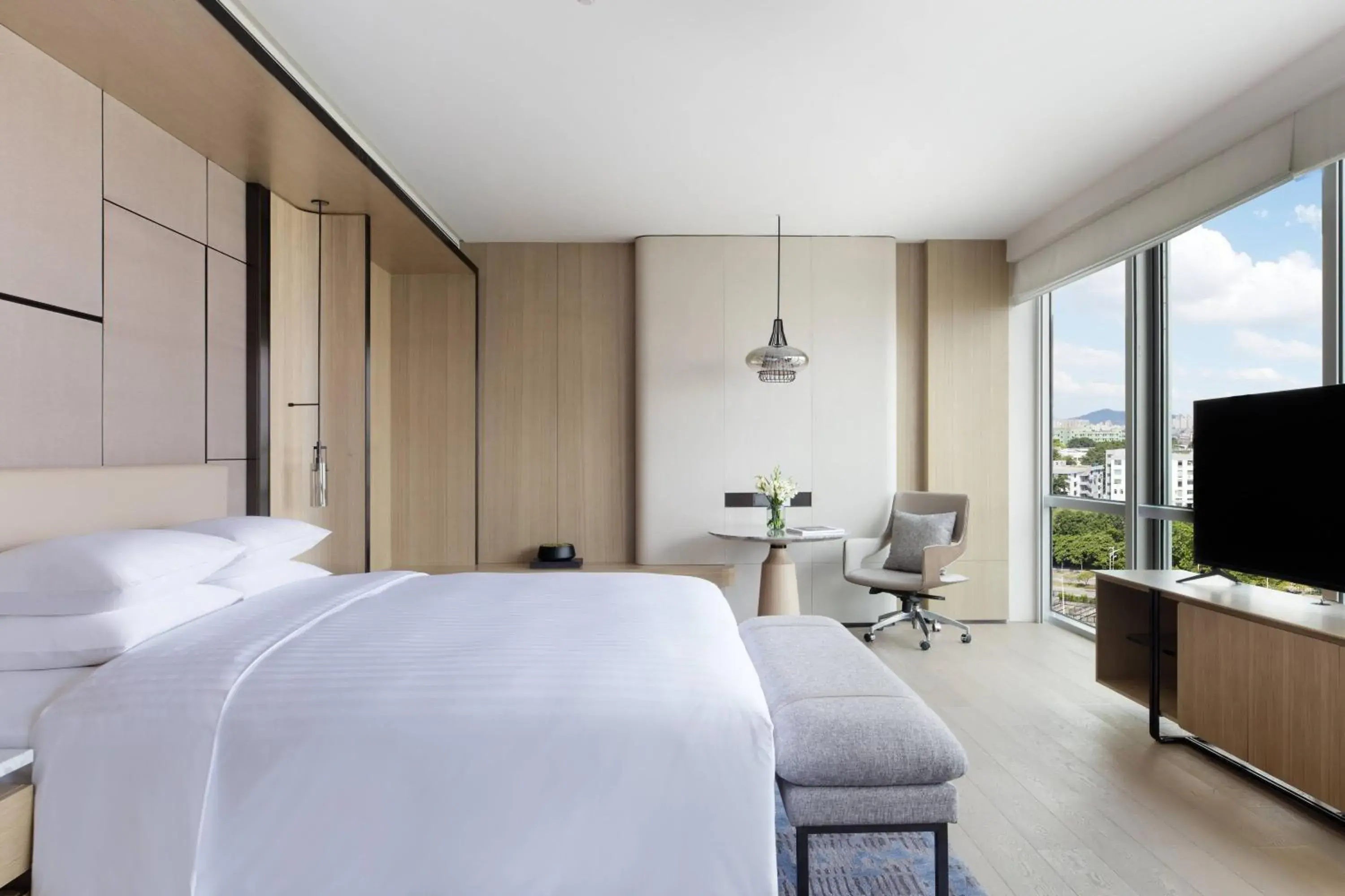 Bedroom, Bed in Courtyard by Marriott Shenzhen Northwest