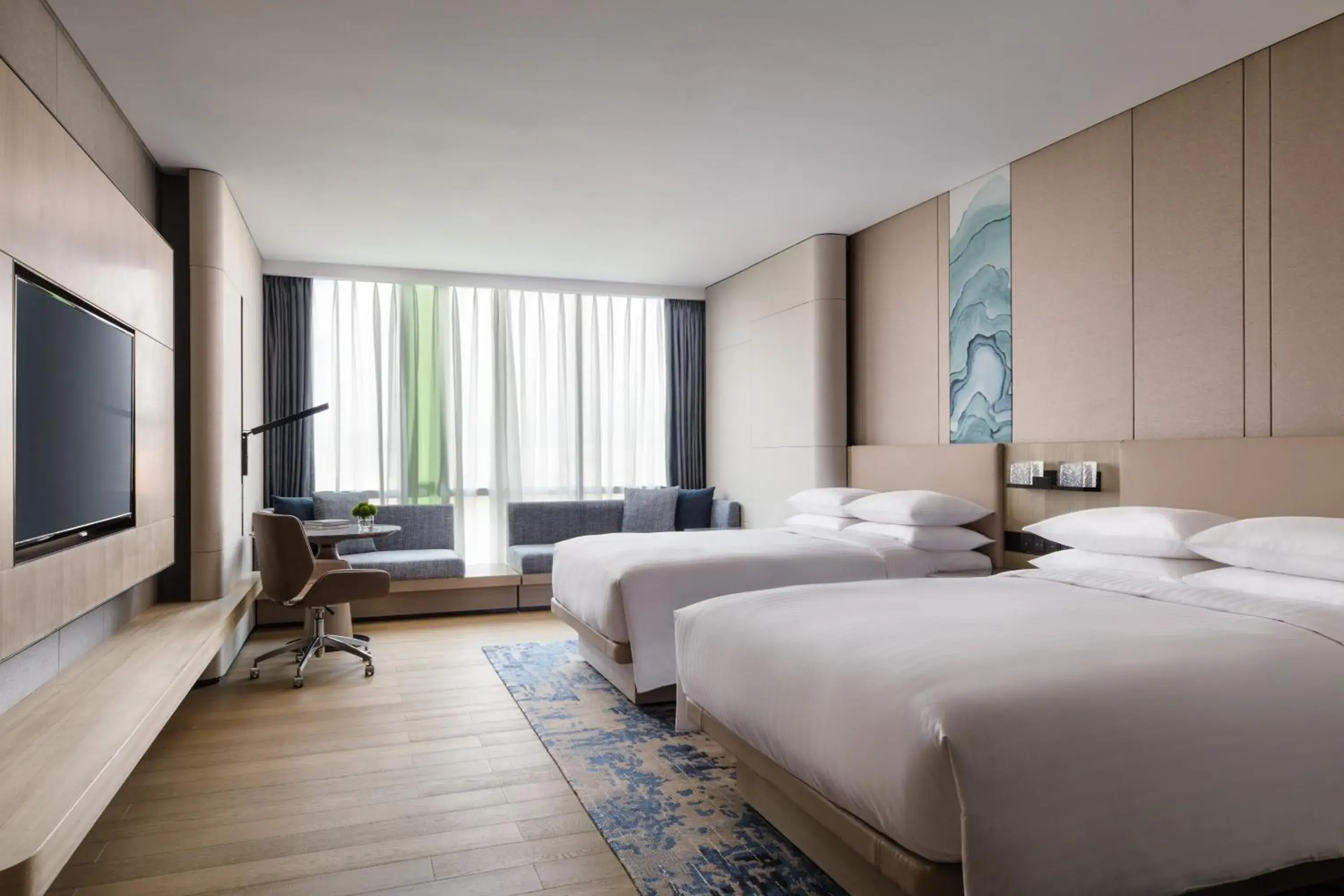 Bedroom, Bed in Courtyard by Marriott Shenzhen Northwest