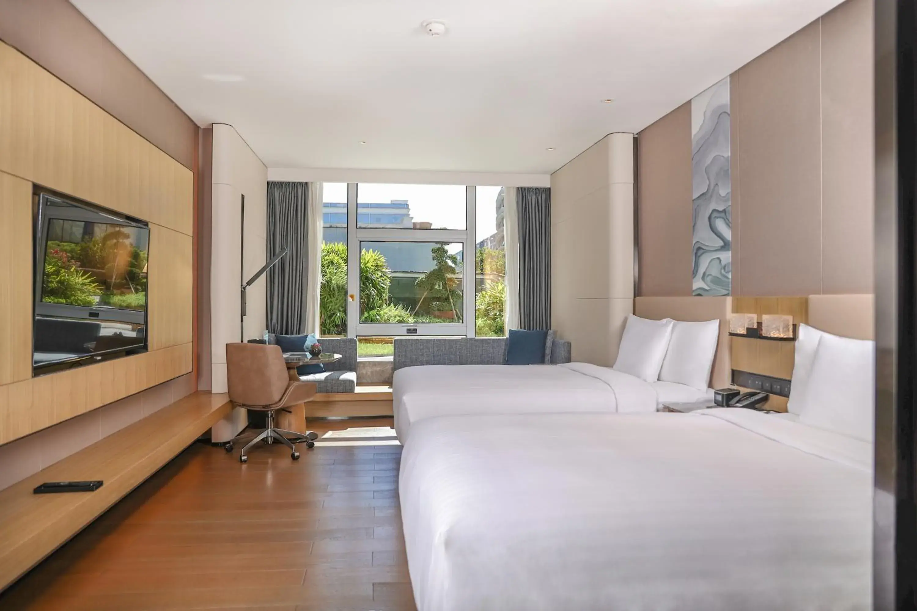 Bedroom, Bed in Courtyard by Marriott Shenzhen Northwest