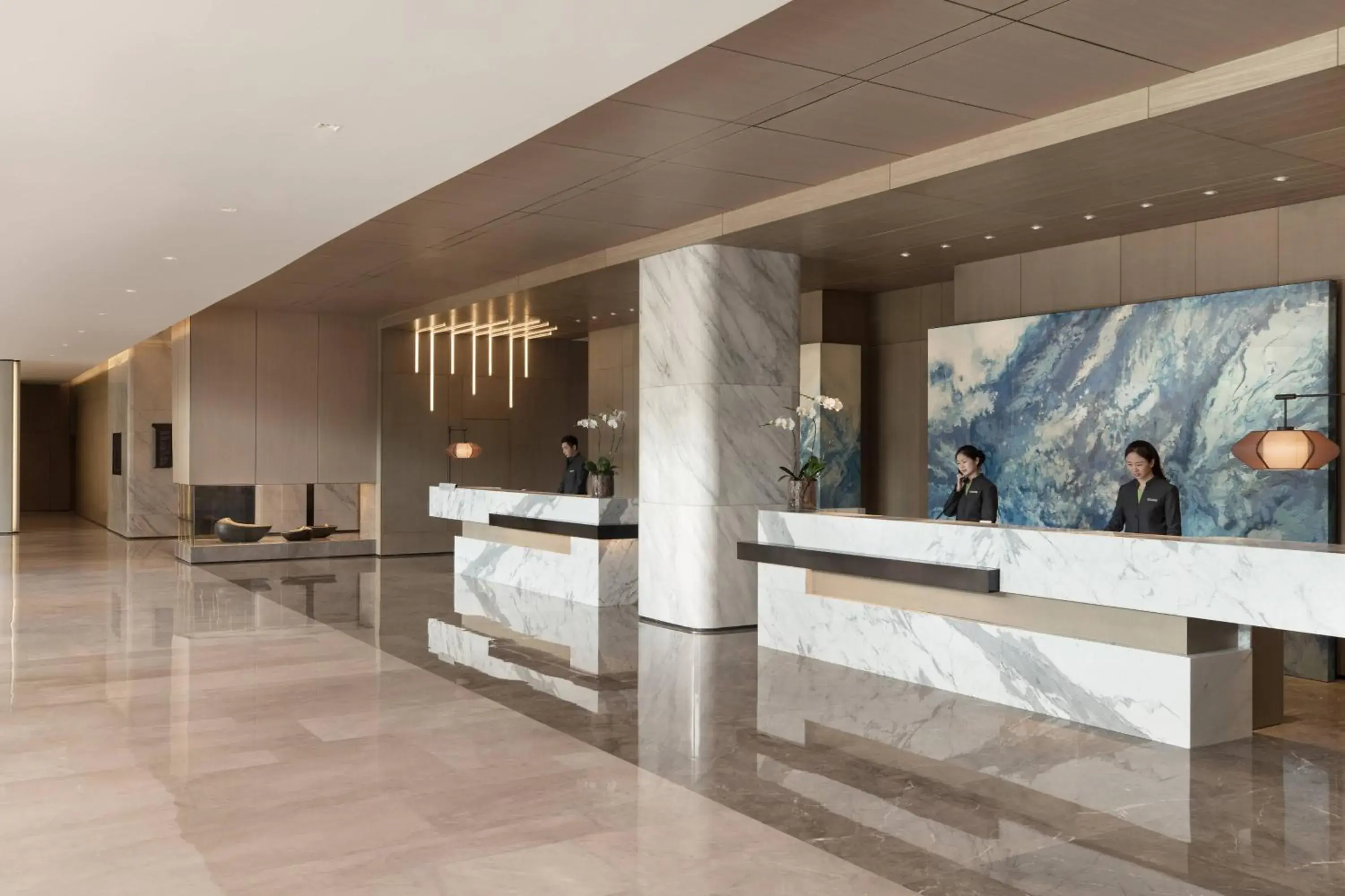 Lobby or reception, Lobby/Reception in Courtyard by Marriott Shenzhen Northwest