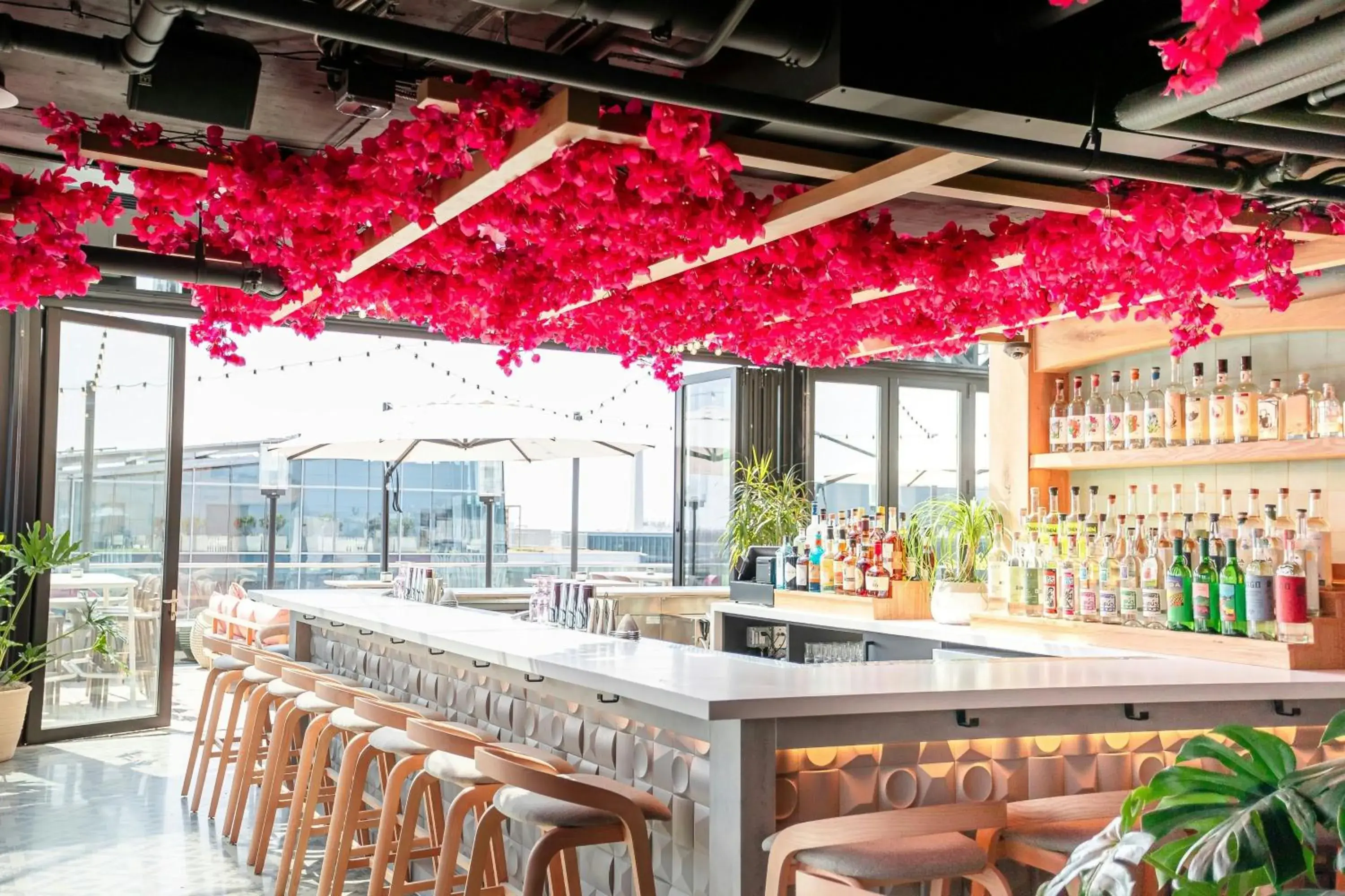 Lounge or bar in Moxy Washington, DC Downtown Lounge or bar in Moxy Washington, DC Downtown