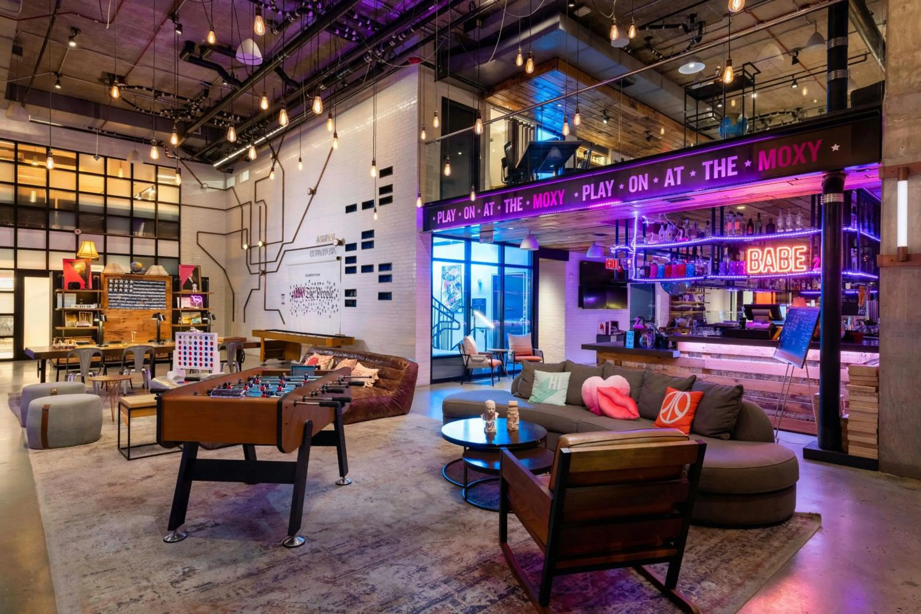 Lobby or reception in Moxy Washington, DC Downtown