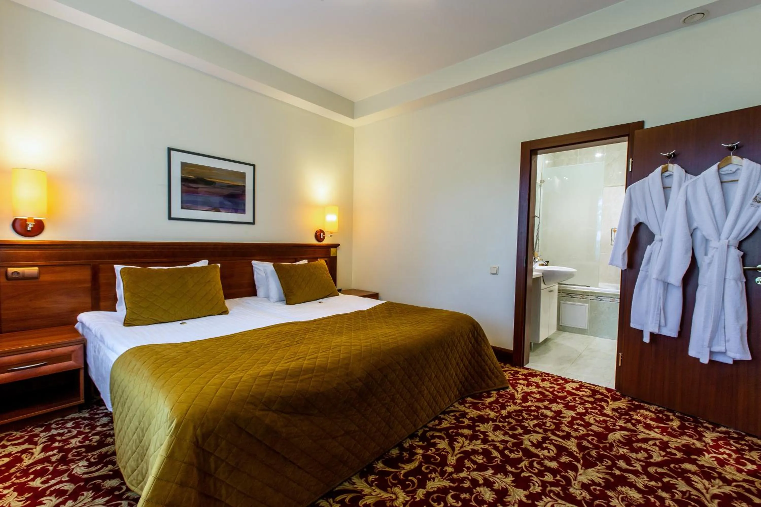 Bed in Hotel Violeta