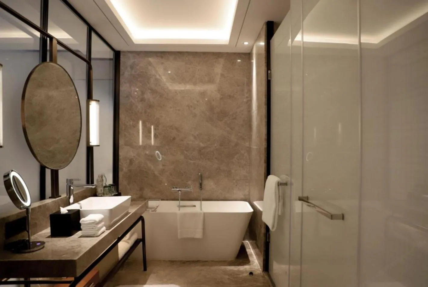 Toilet in Yantai Marriott Hotel