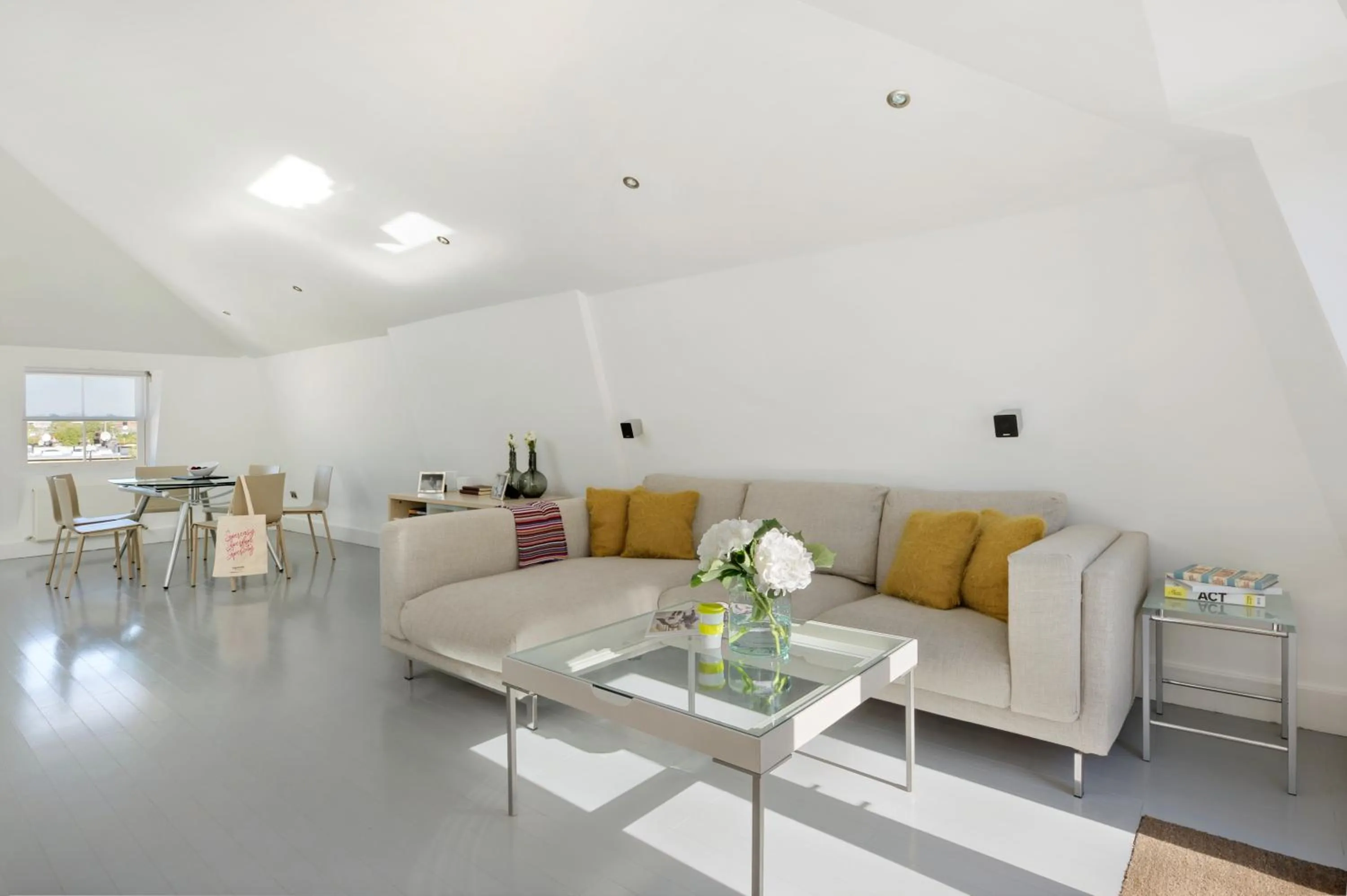 Living room in Nevern Place by Supercity Aparthotels