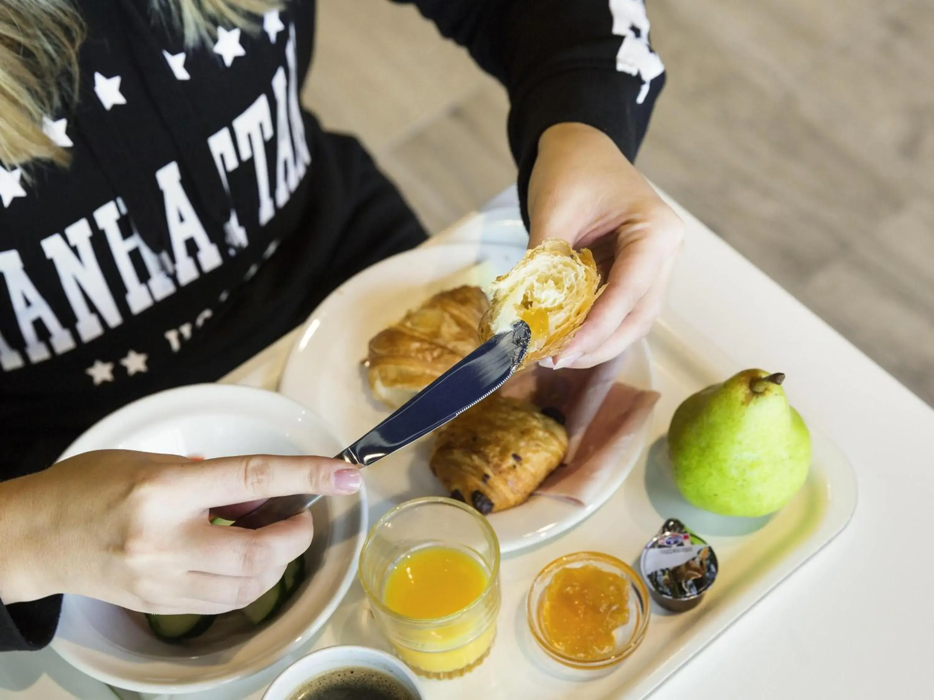 Breakfast in ibis budget Fribourg Breakfast in ibis budget Fribourg