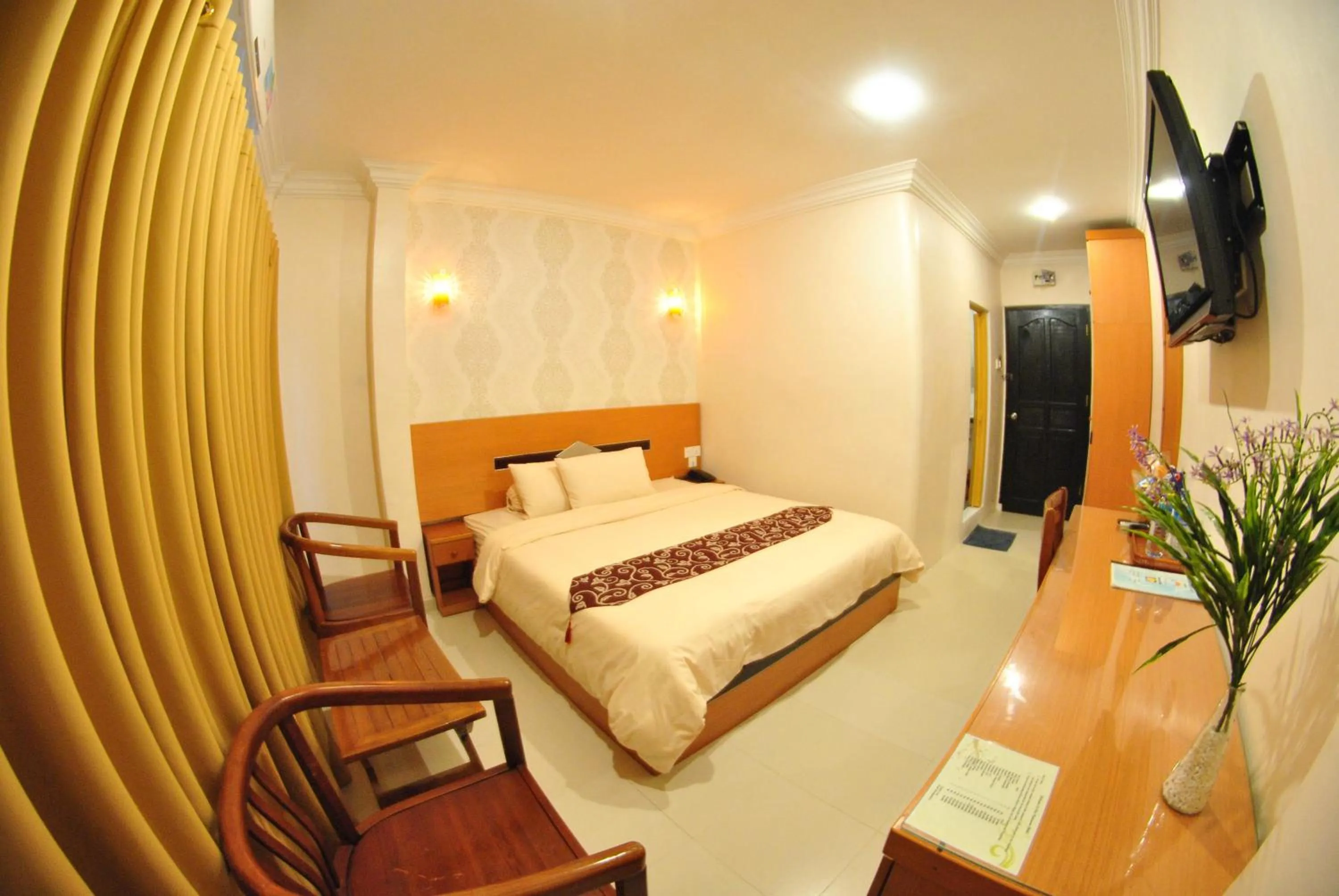 Bedroom, Bed in Hotel Panorama