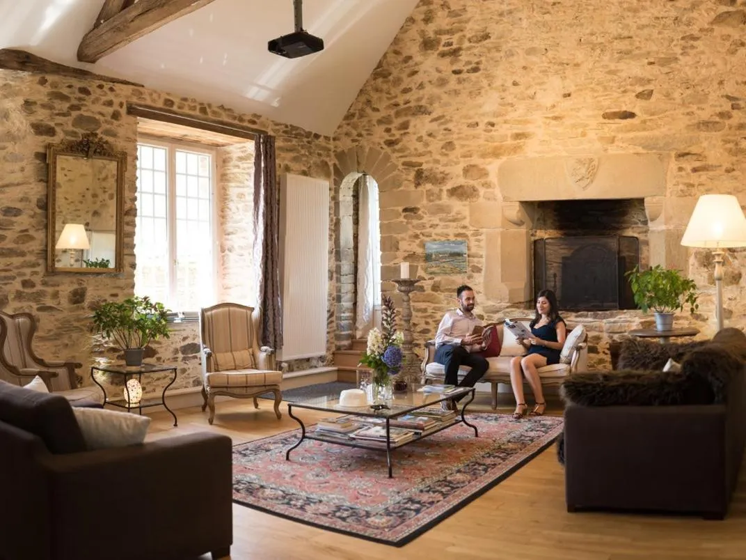 Living room in Manoir Desnachez