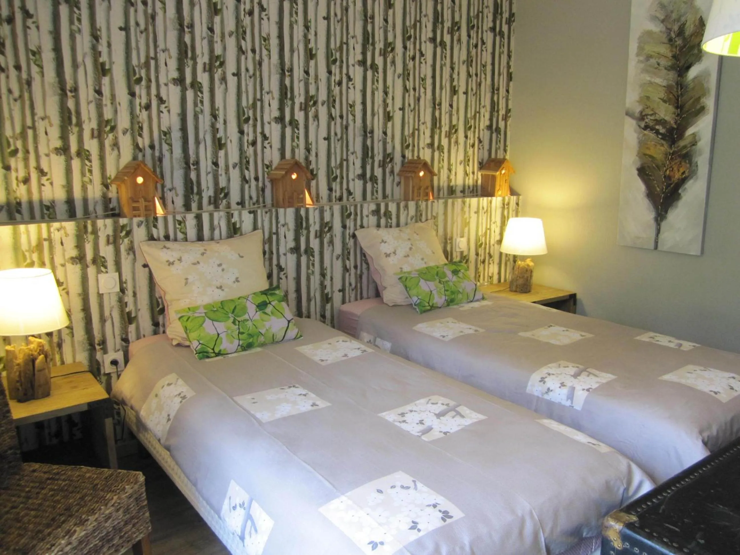 Bedroom, Bed in Manoir Desnachez