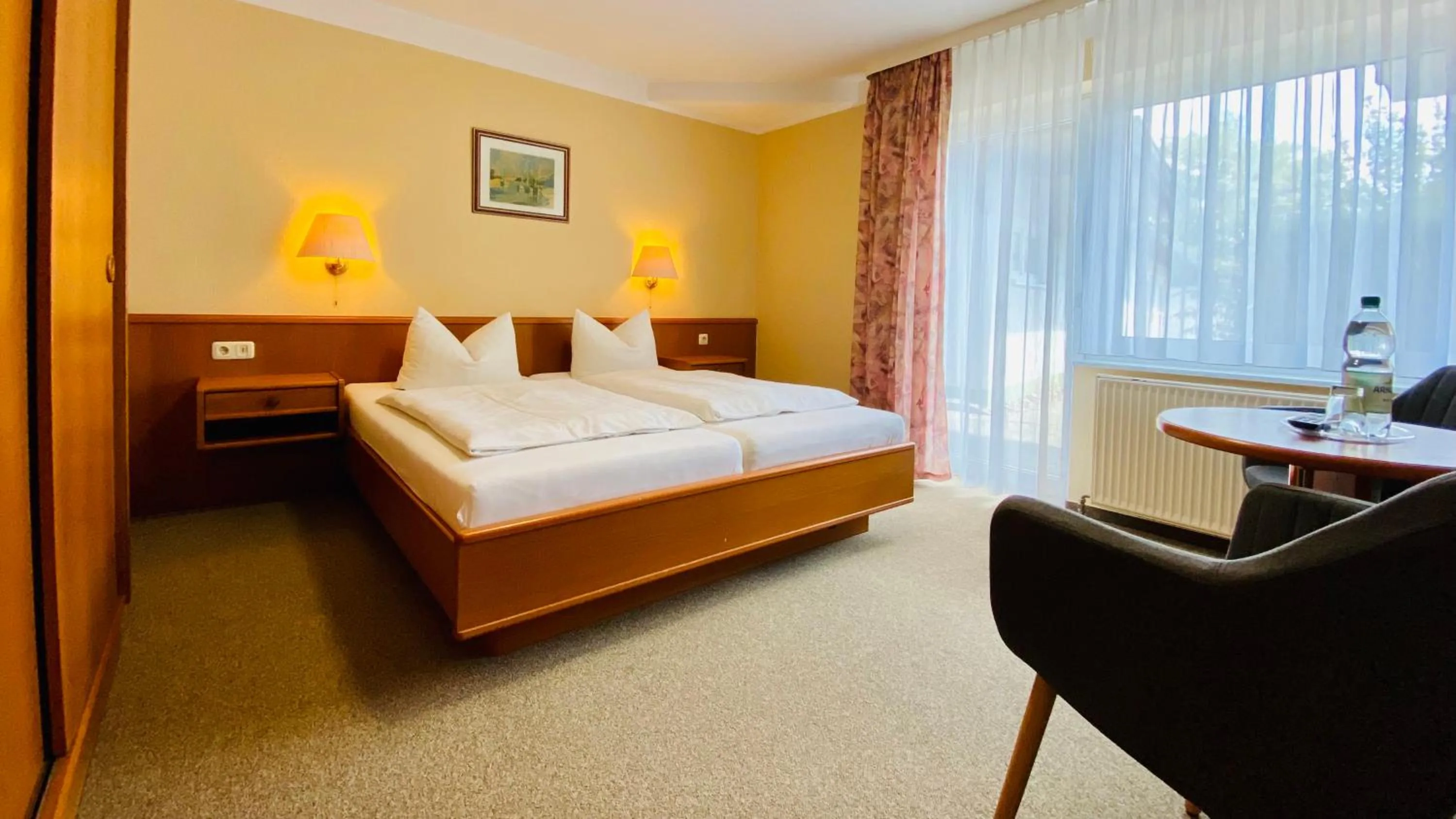 Bed in Pension Kühne