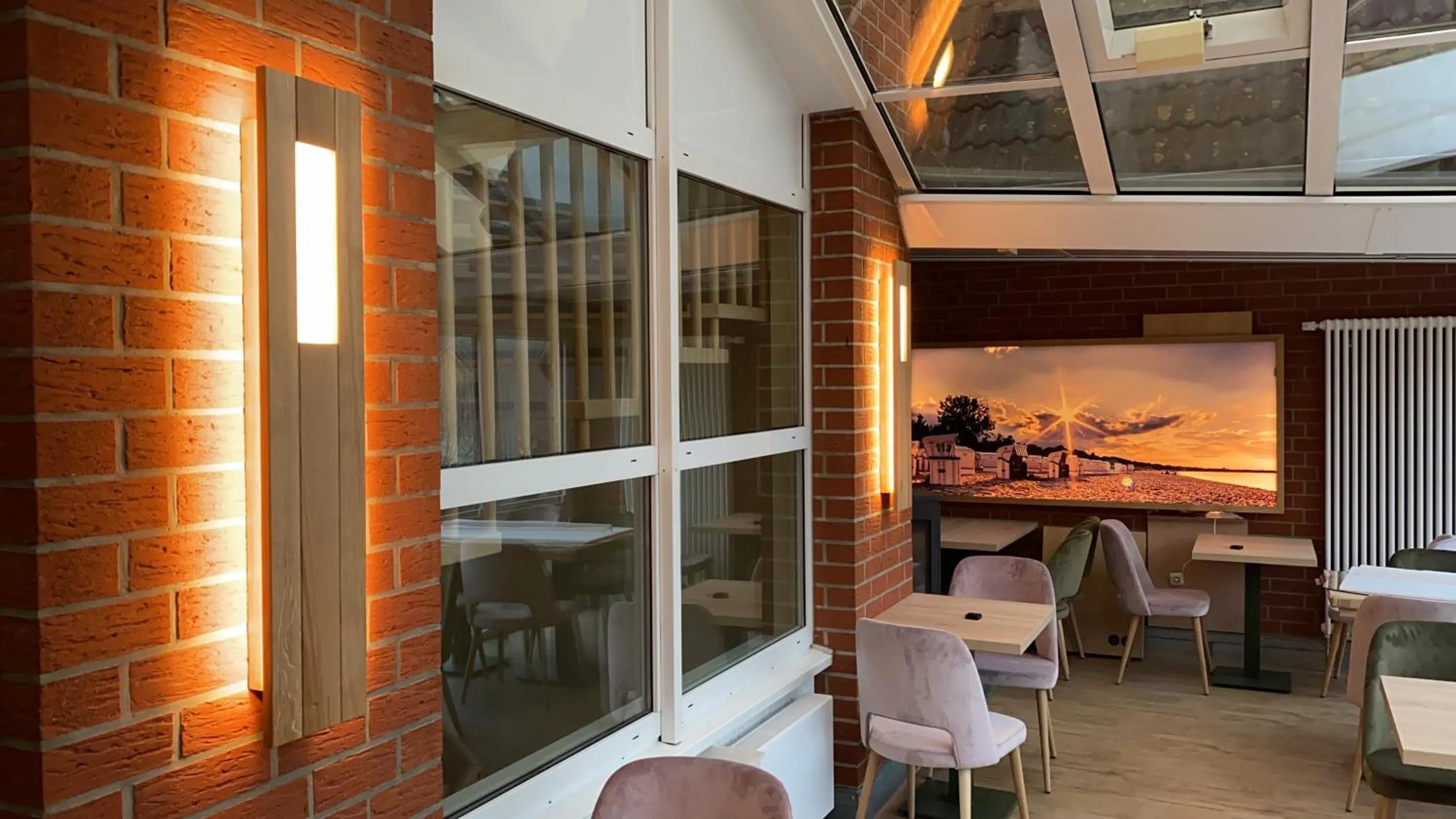 Lobby or reception in Pension Kühne