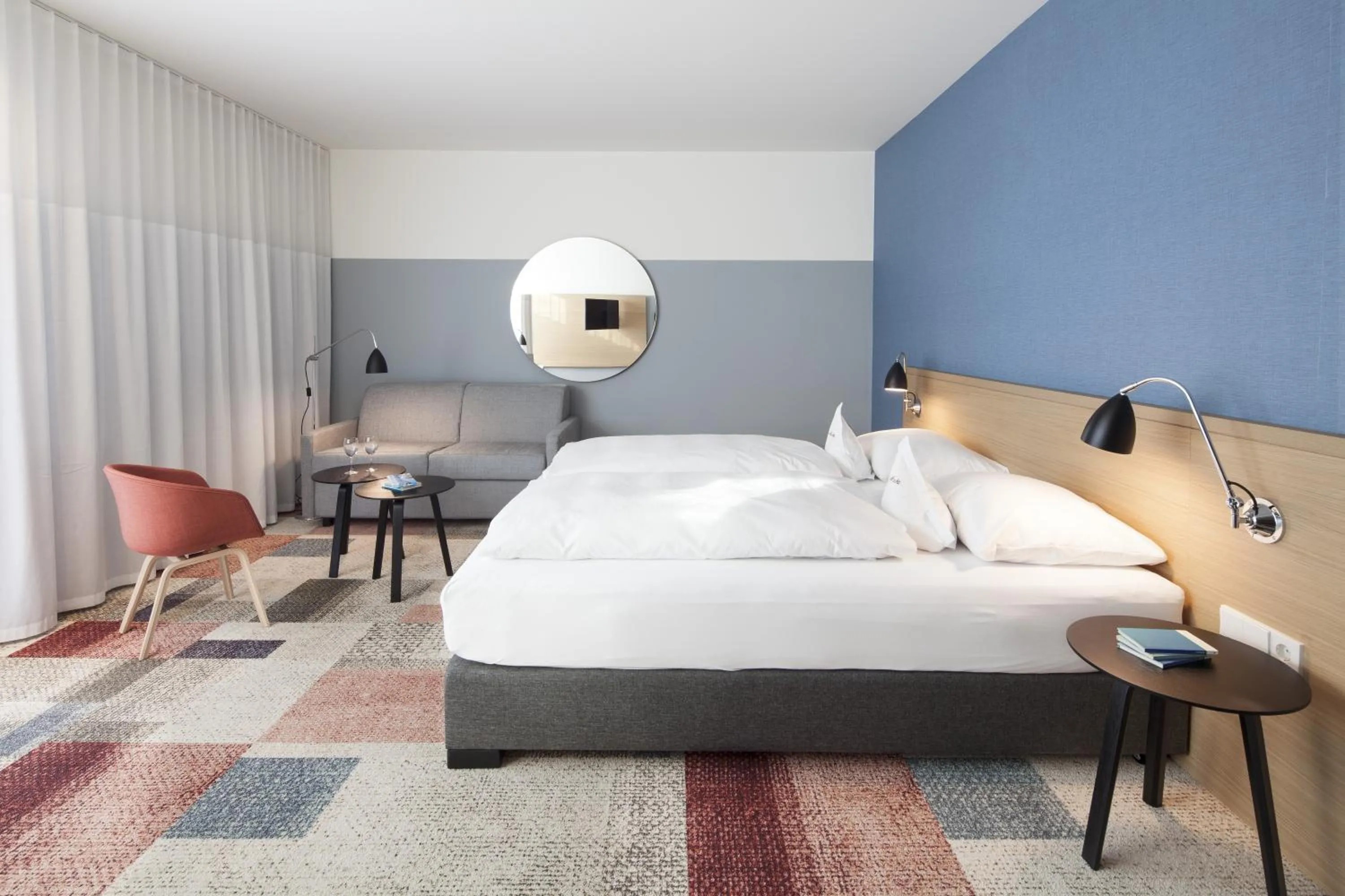 Bed in Hotel Schwanen