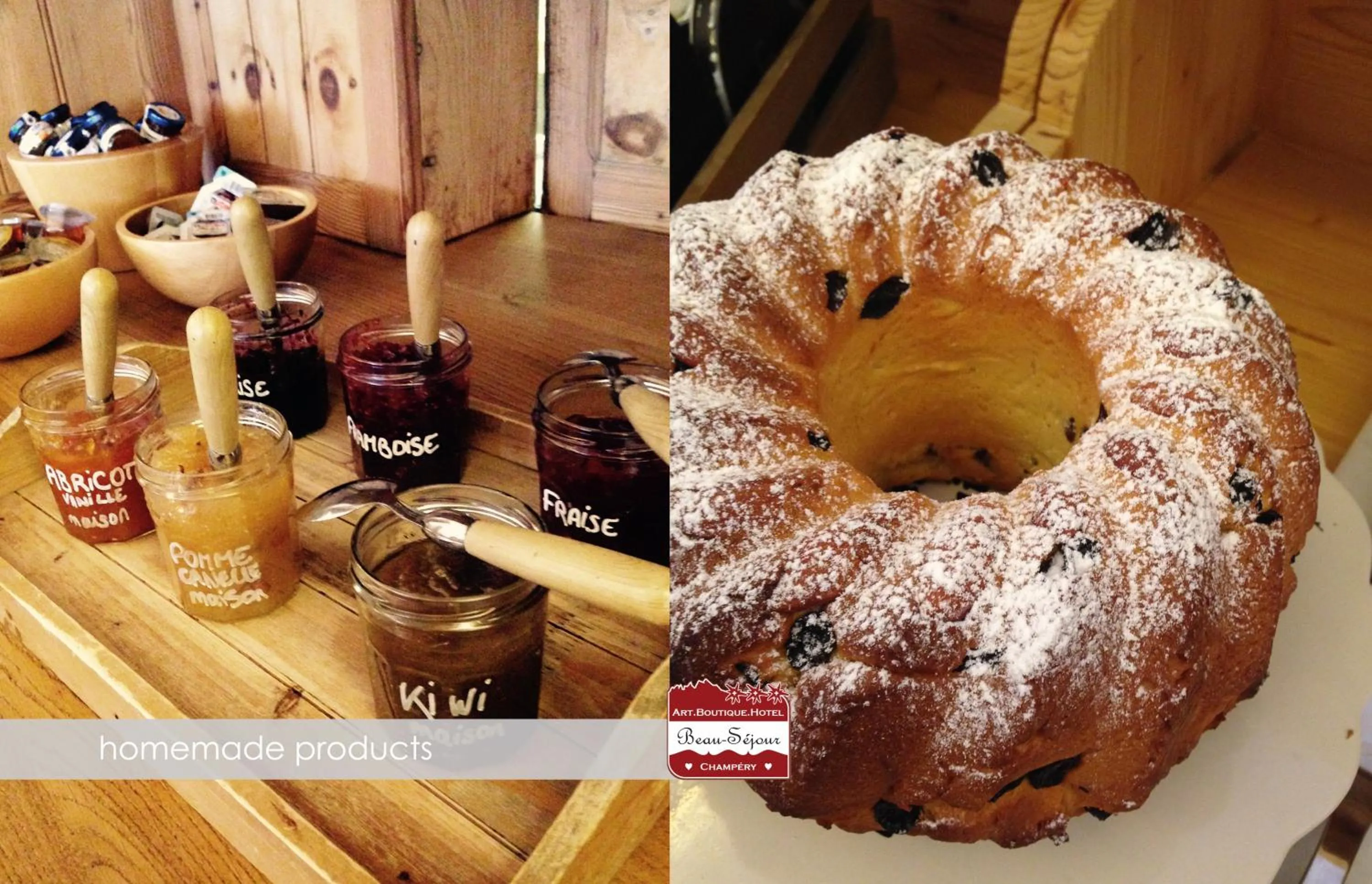 Food close-up in Lifestyle Rooms & Suites by Beau-Séjour