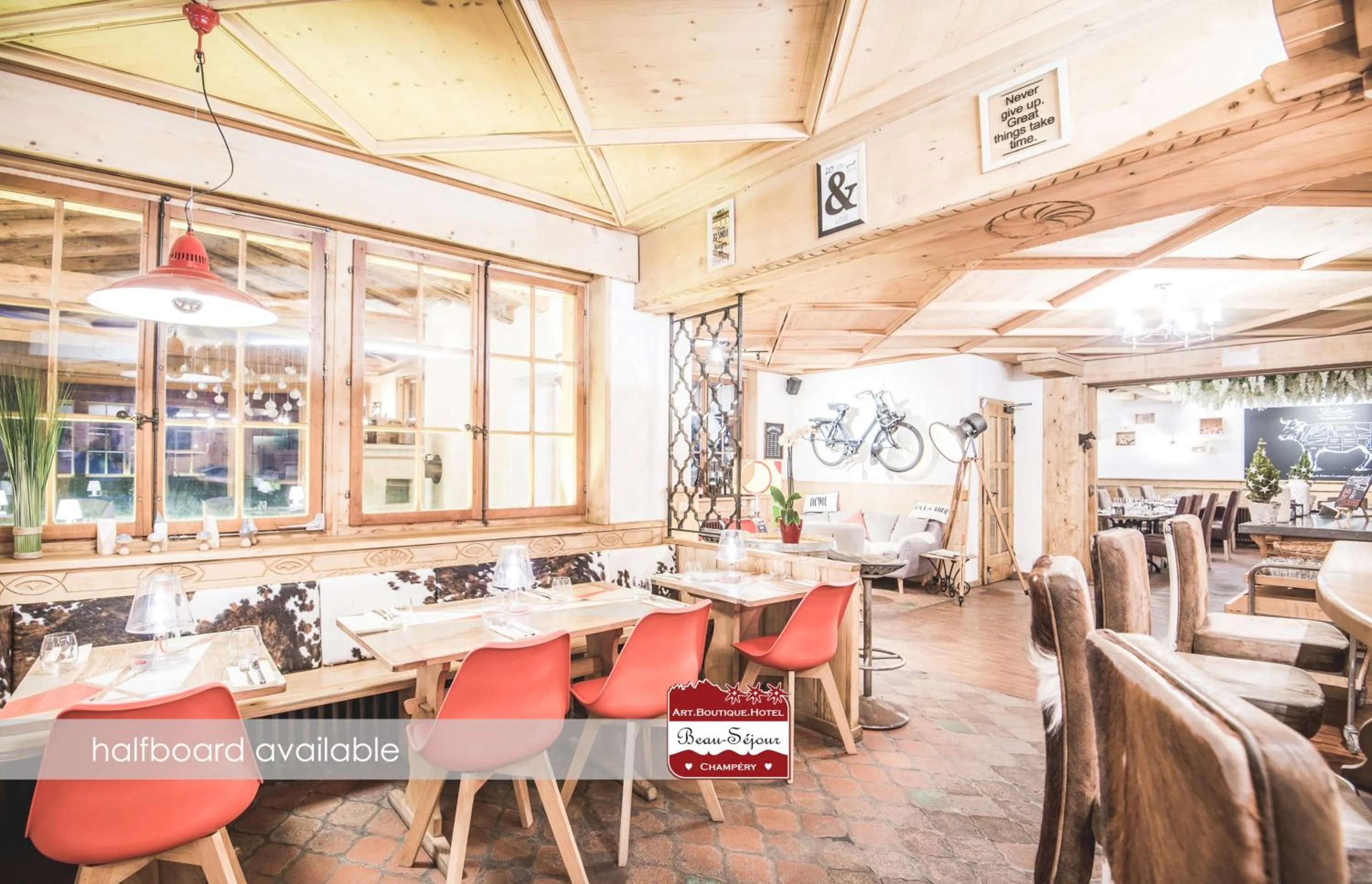 Restaurant/places to eat in Lifestyle Rooms & Suites by Beau-Séjour