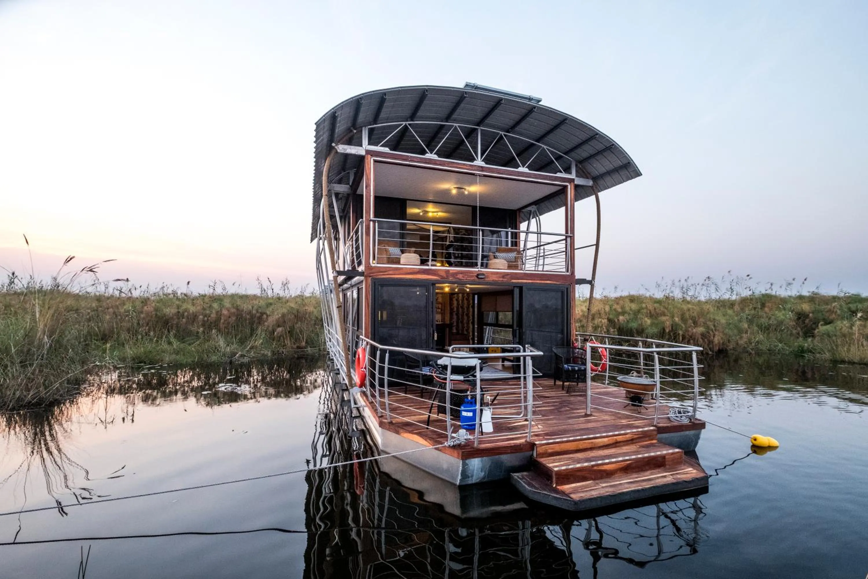 River view in The Namushasha River Villa