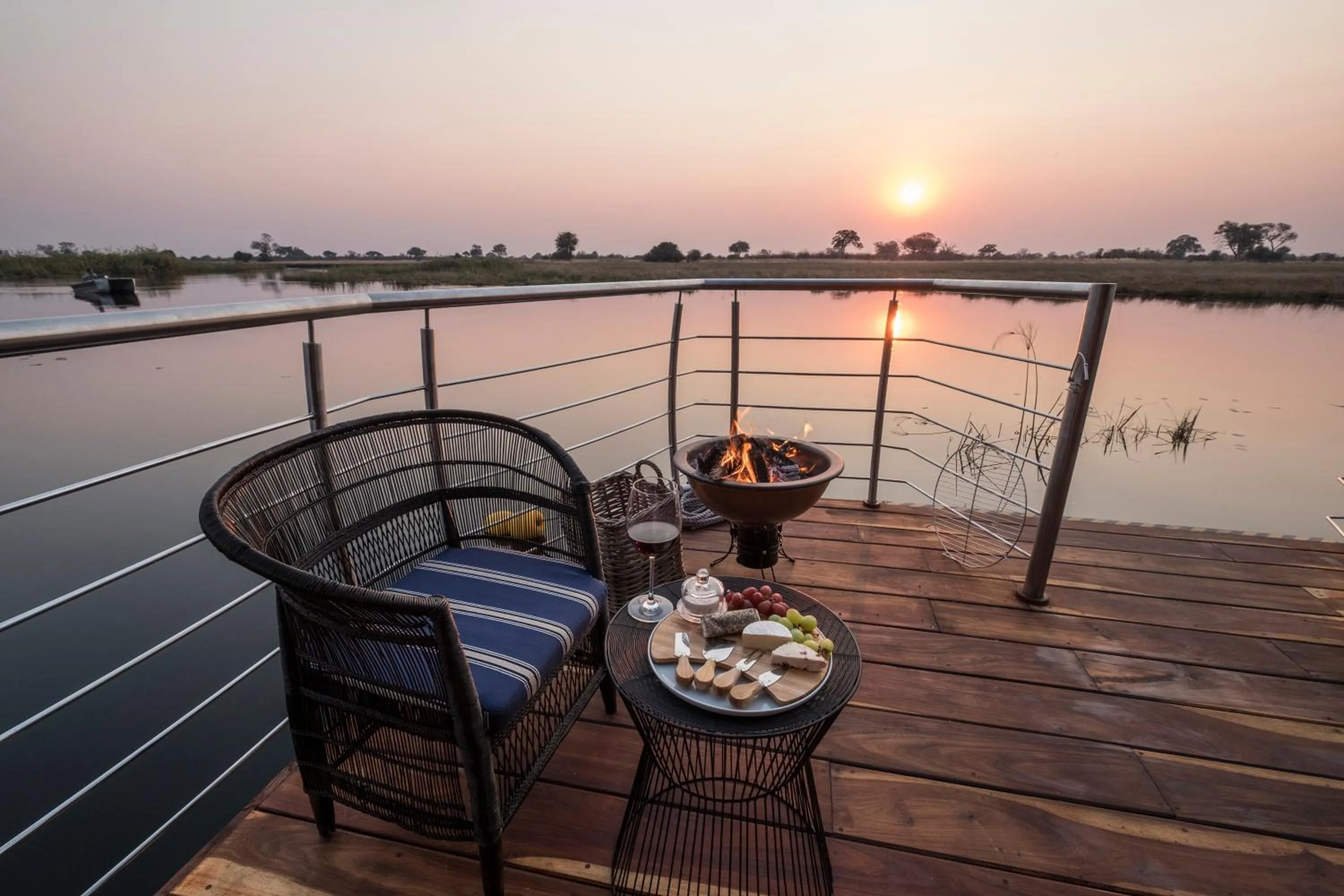 Natural landscape in The Namushasha River Villa
