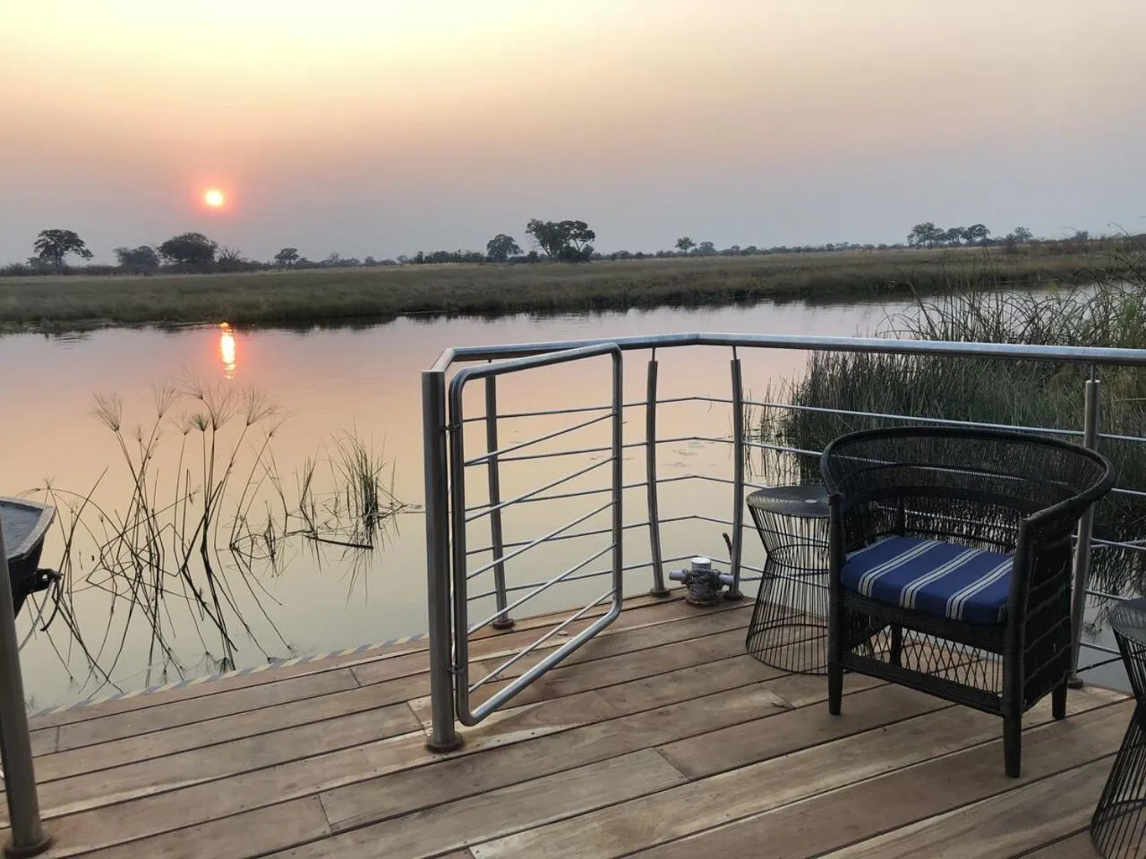 Natural landscape in The Namushasha River Villa