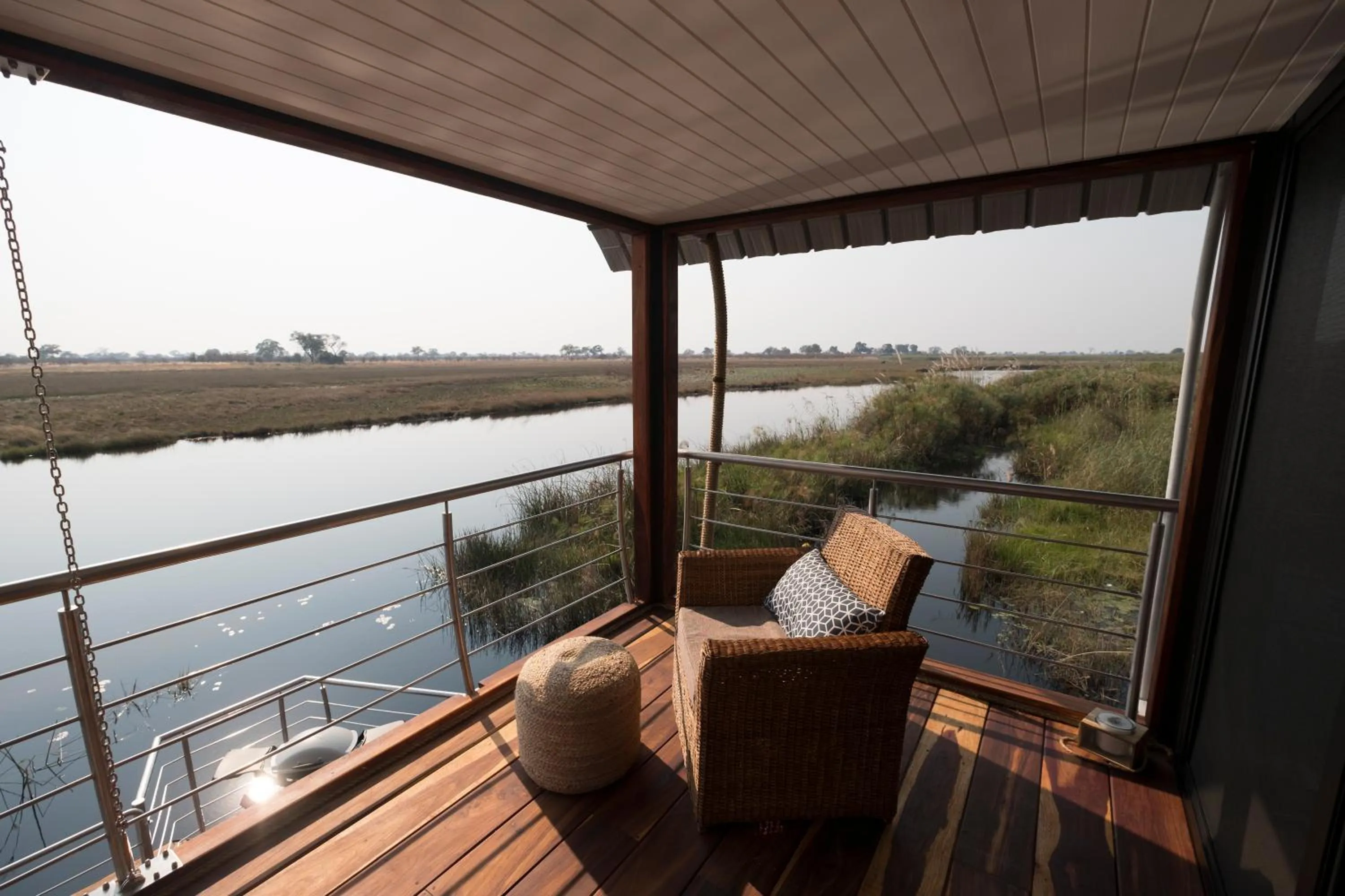 Natural landscape in The Namushasha River Villa