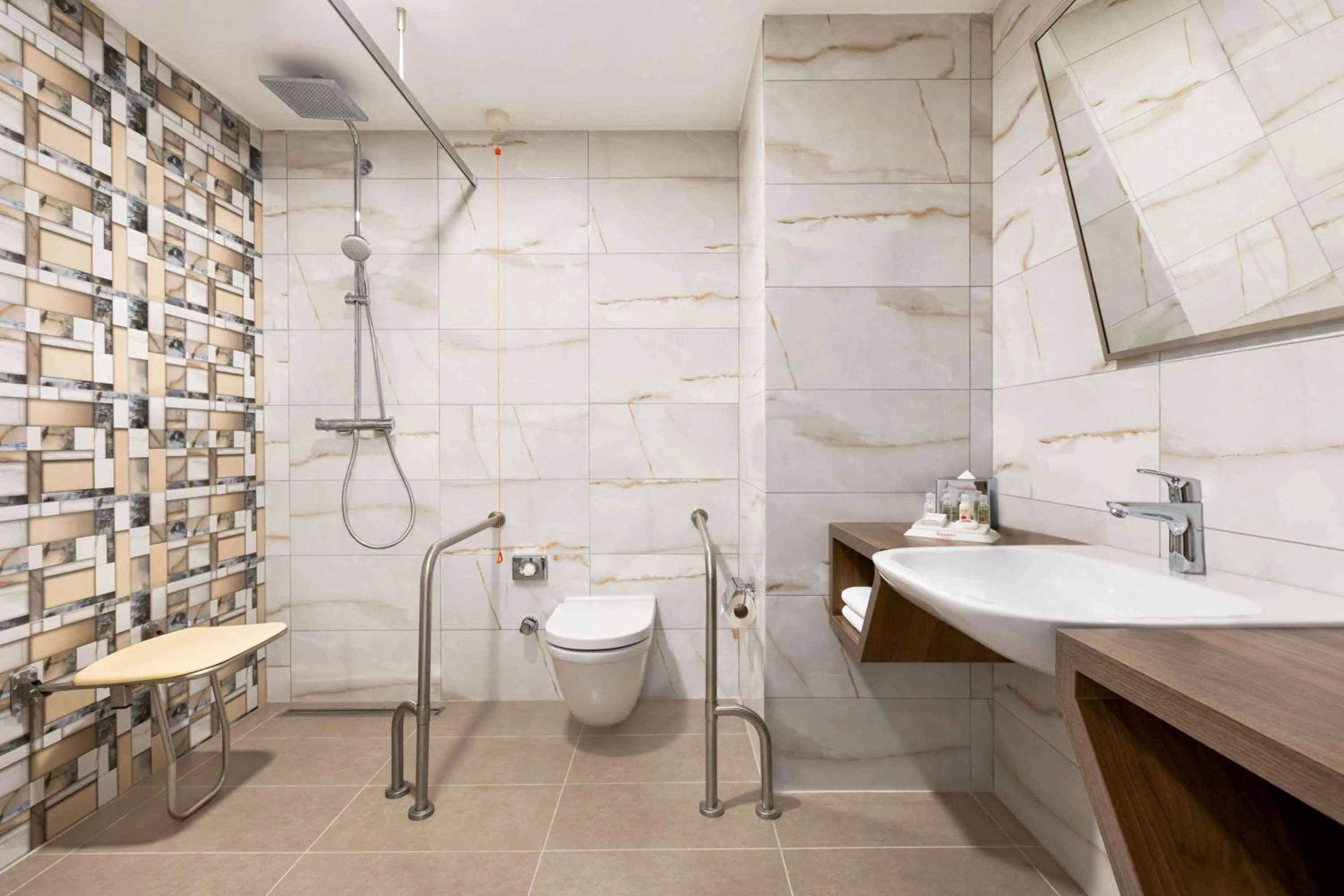 Bathroom in Ramada by Wyndham Beylikduzu