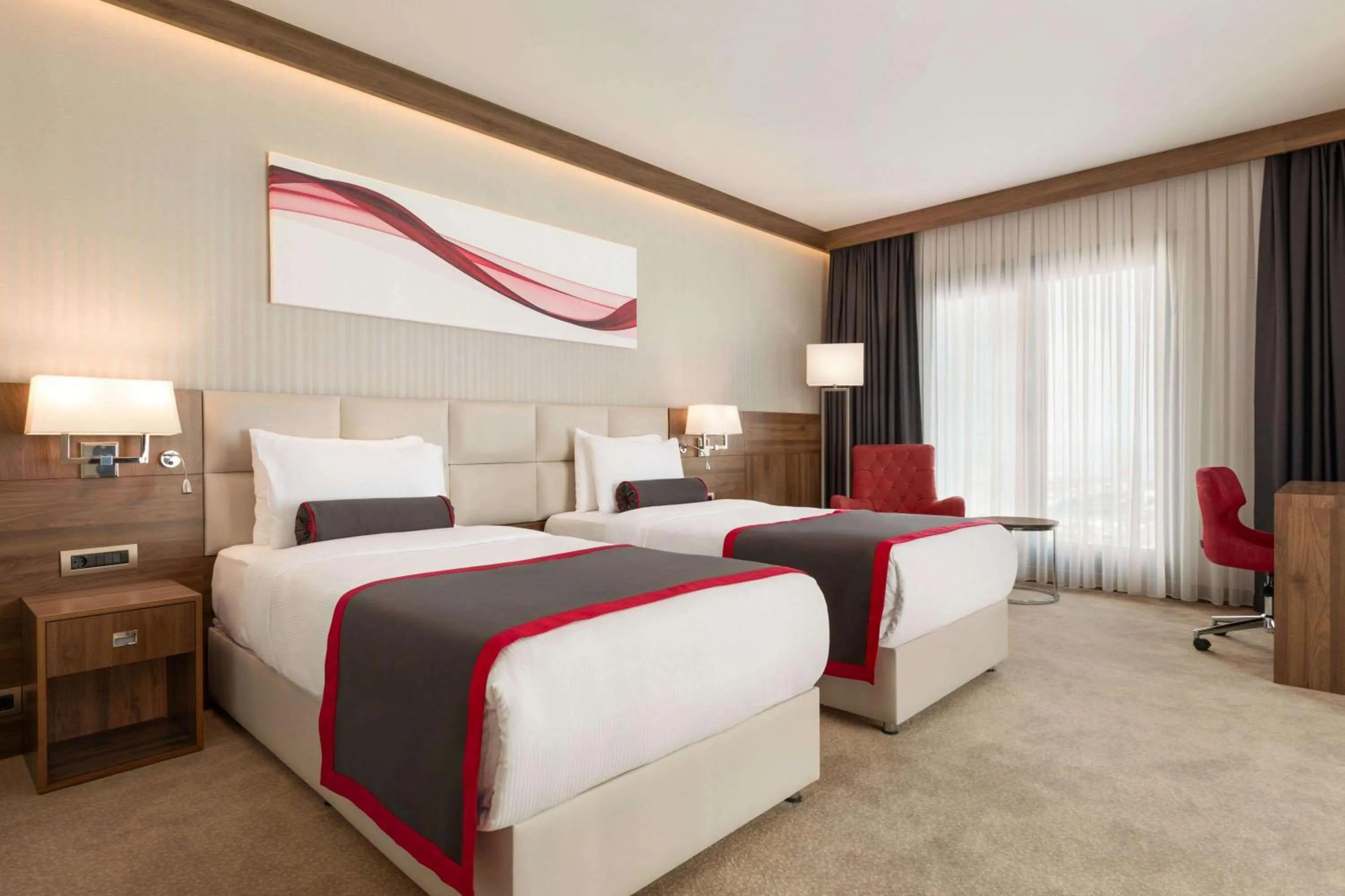 Photo of the whole room, Bed in Ramada by Wyndham Beylikduzu