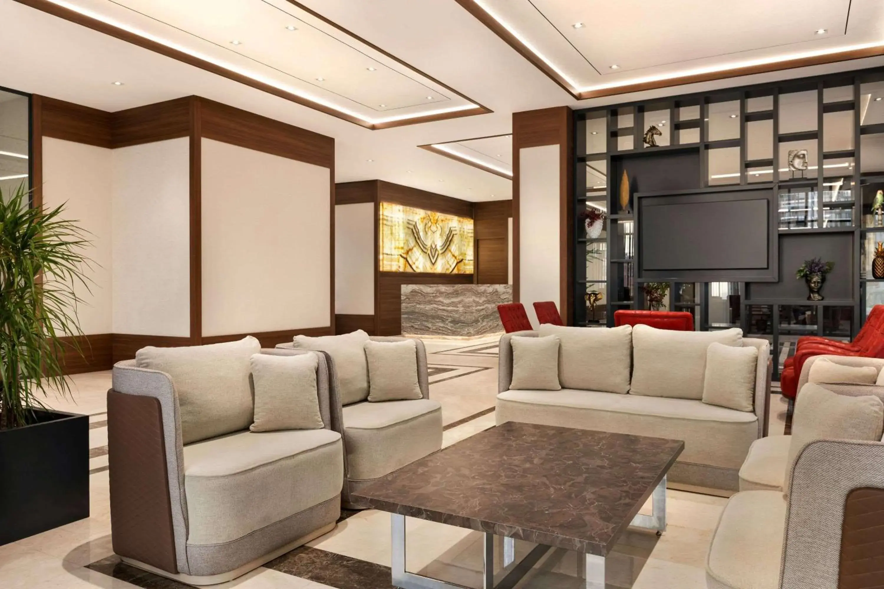 Lobby or reception in Ramada by Wyndham Beylikduzu Lobby or reception in Ramada by Wyndham Beylikduzu
