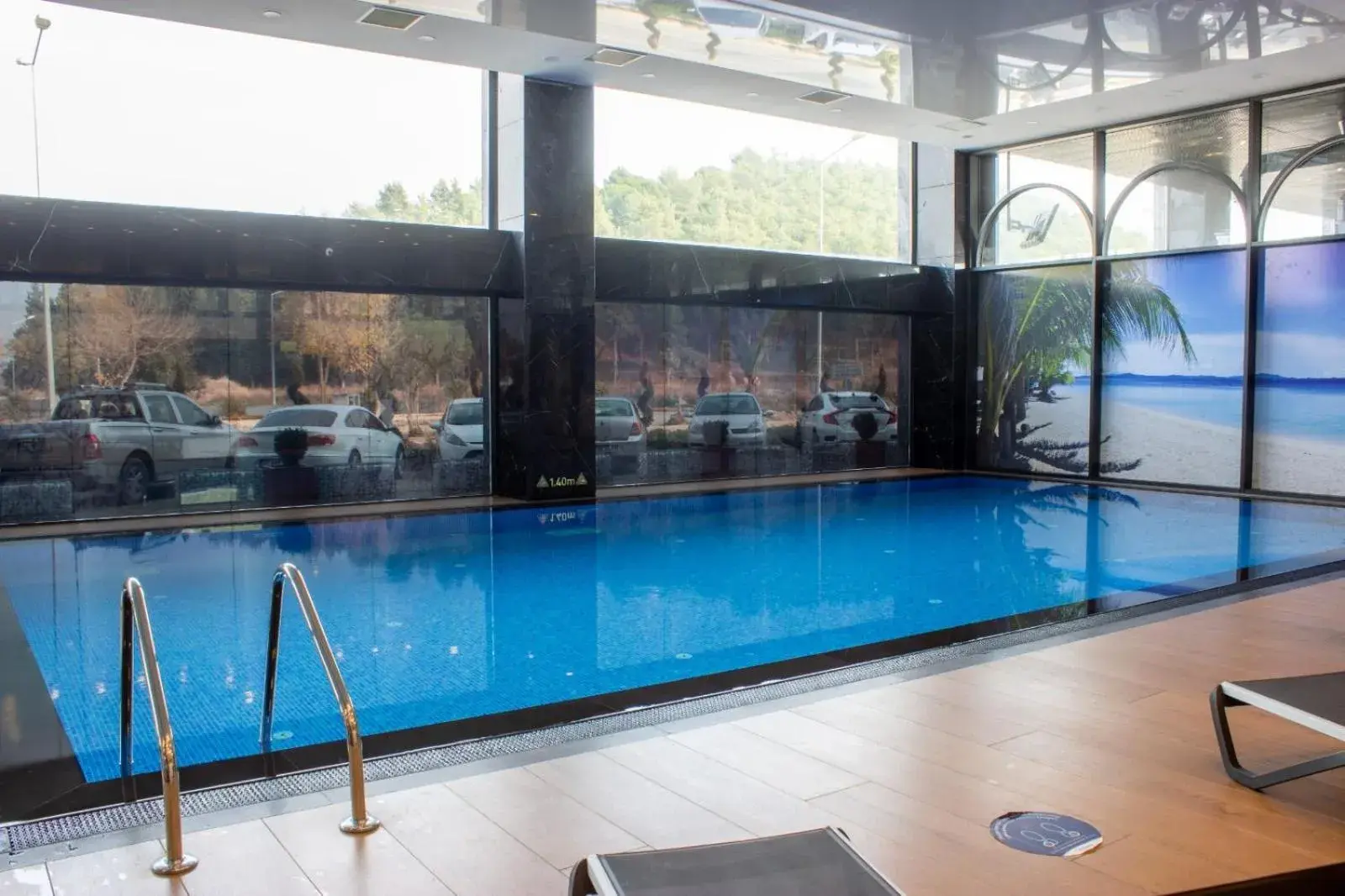 Swimming pool in Ramada By Wyndham Tire Swimming pool in Ramada By Wyndham Tire