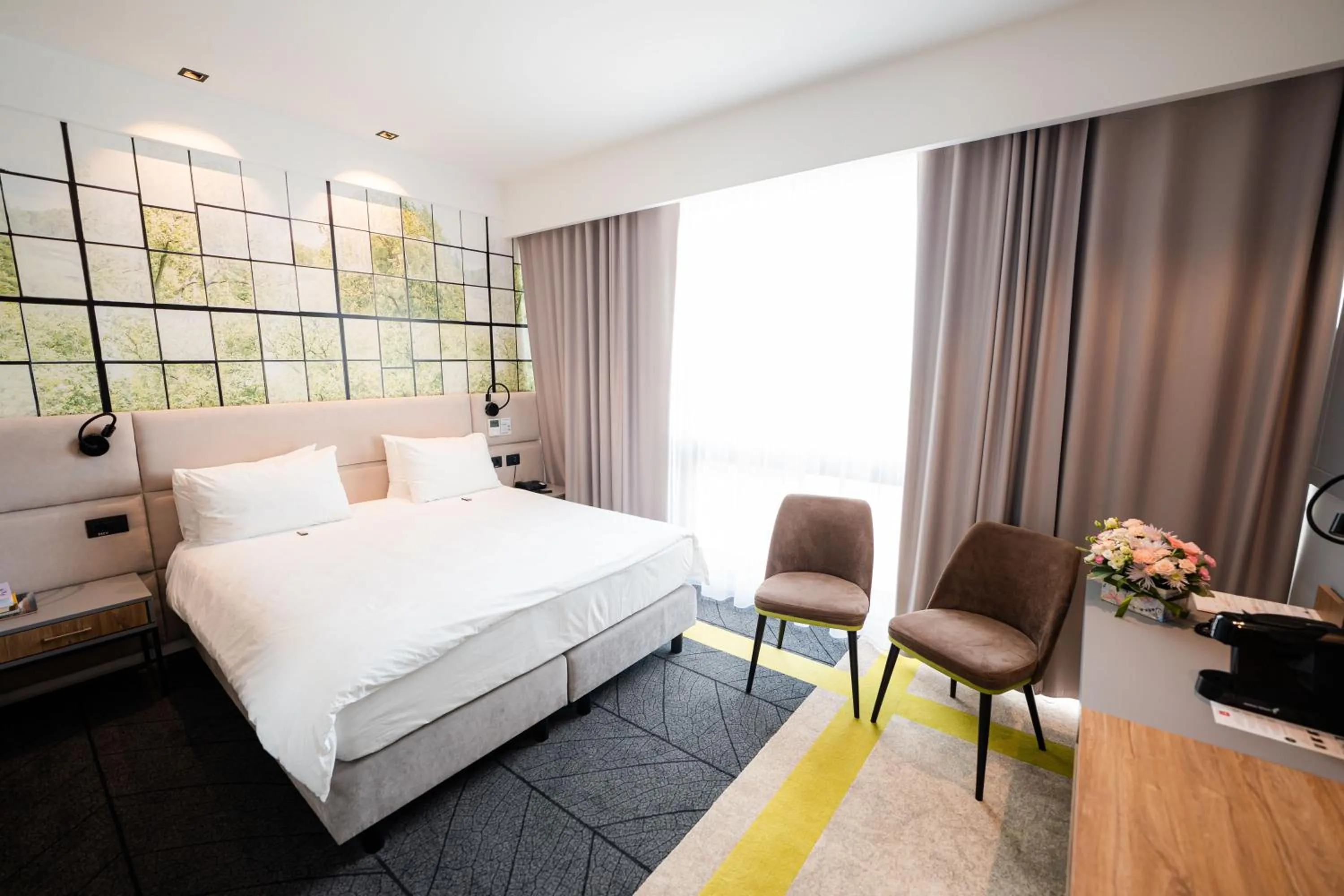 Bed in Mandachi Hotel & SPA