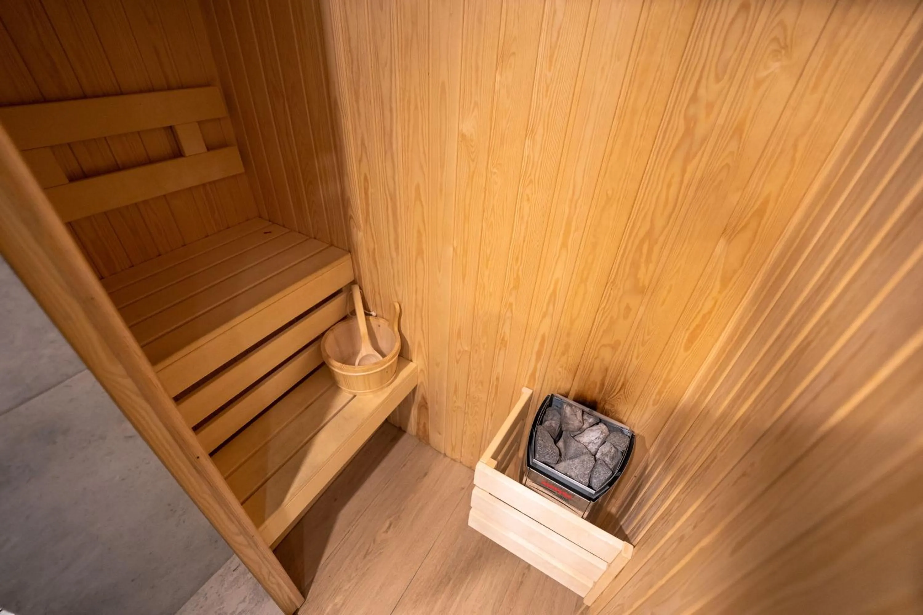 Sauna in Mandachi Hotel & SPA