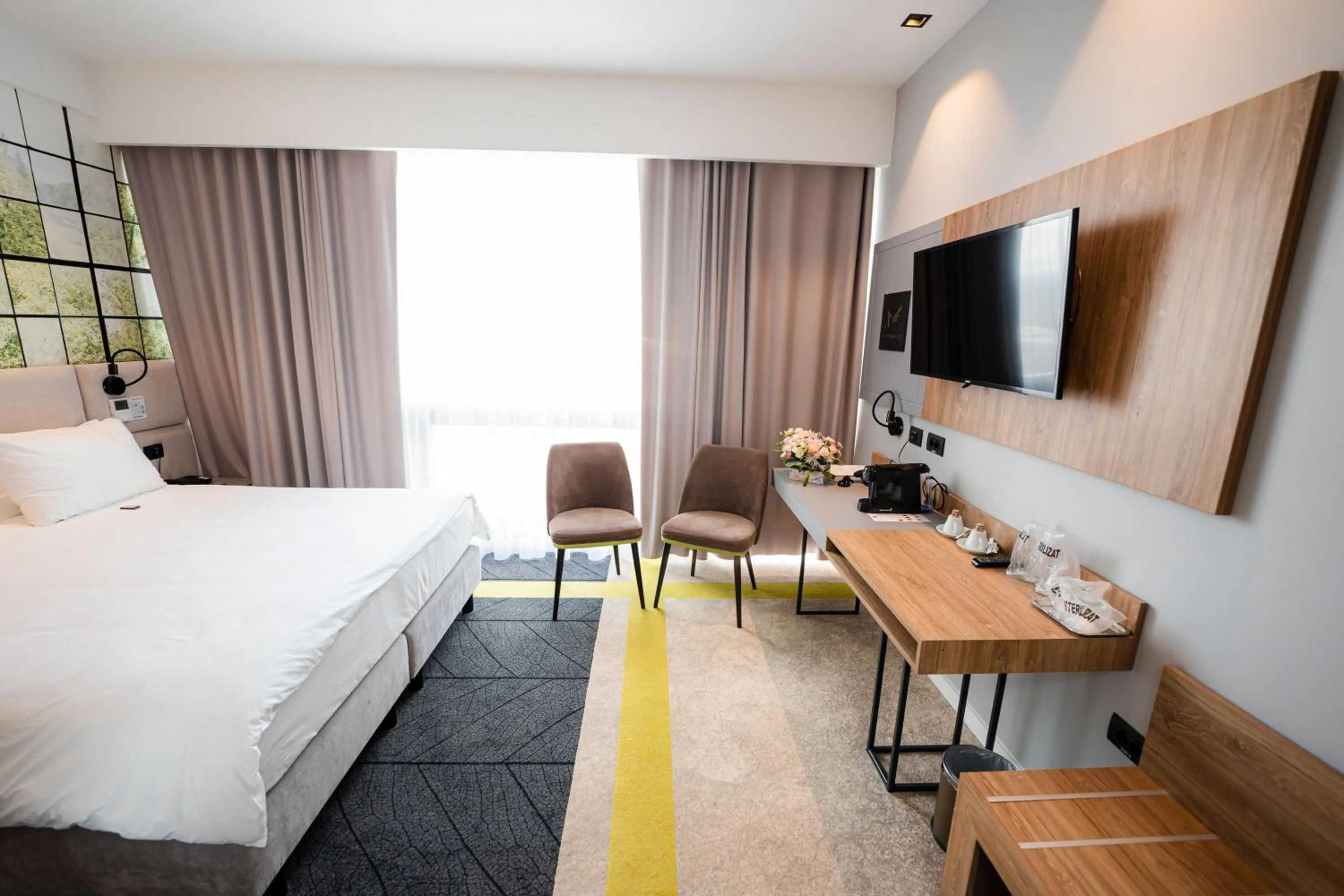 Bed in Mandachi Hotel & SPA