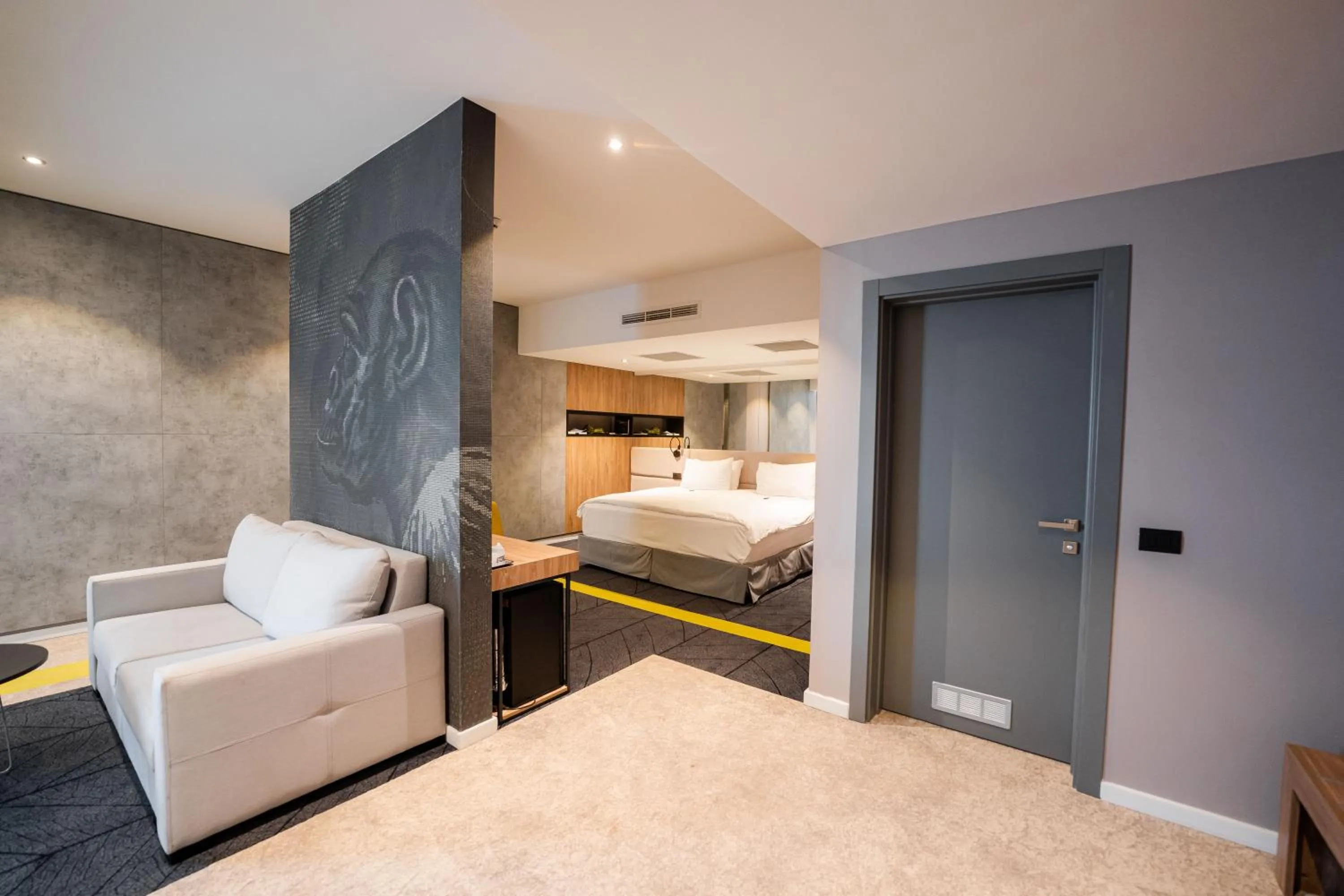 Bed in Mandachi Hotel & SPA